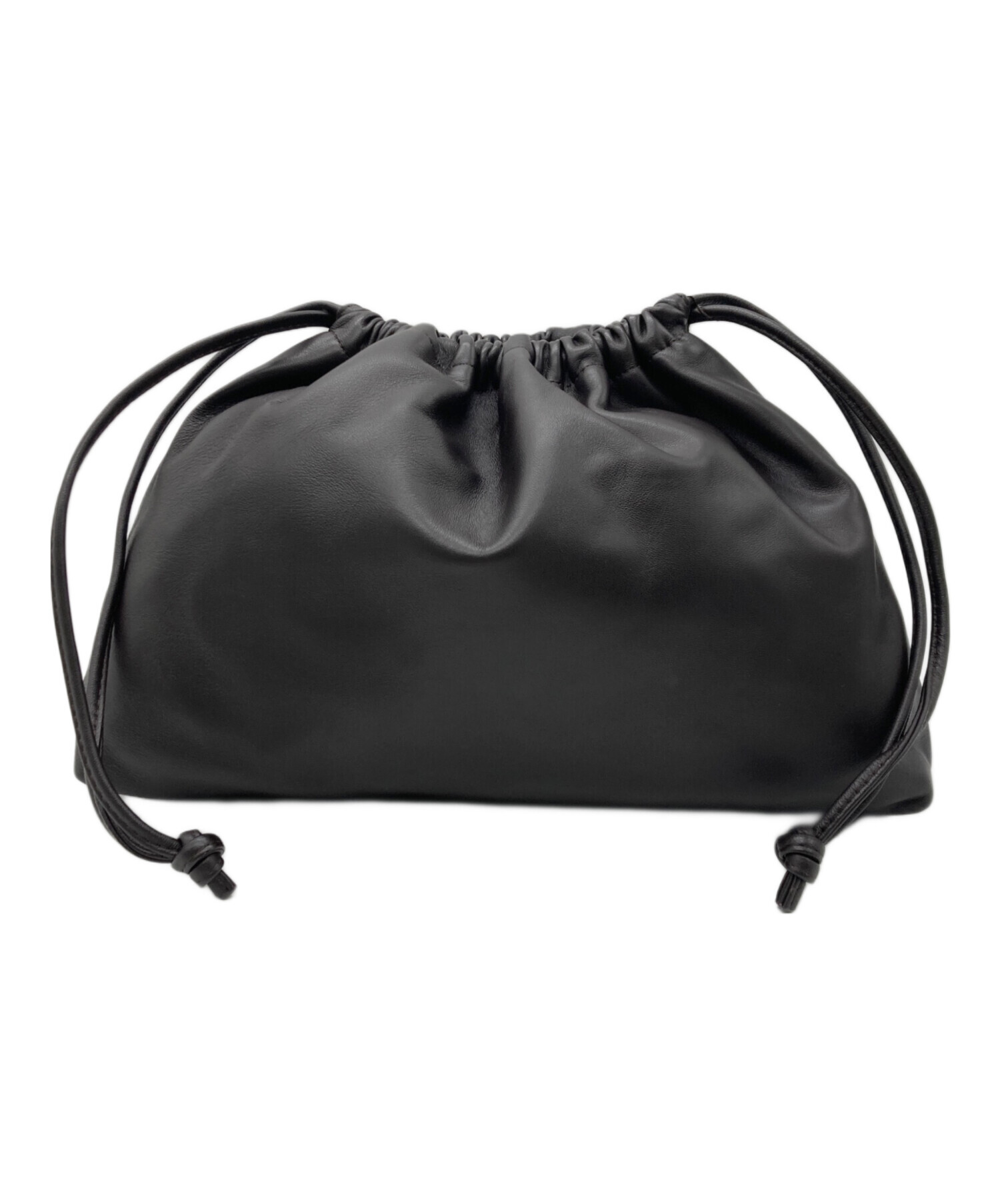 ドゥーズィエムクラス セルリ 巾着 バッグ 黒 celeri 巾着バッグ