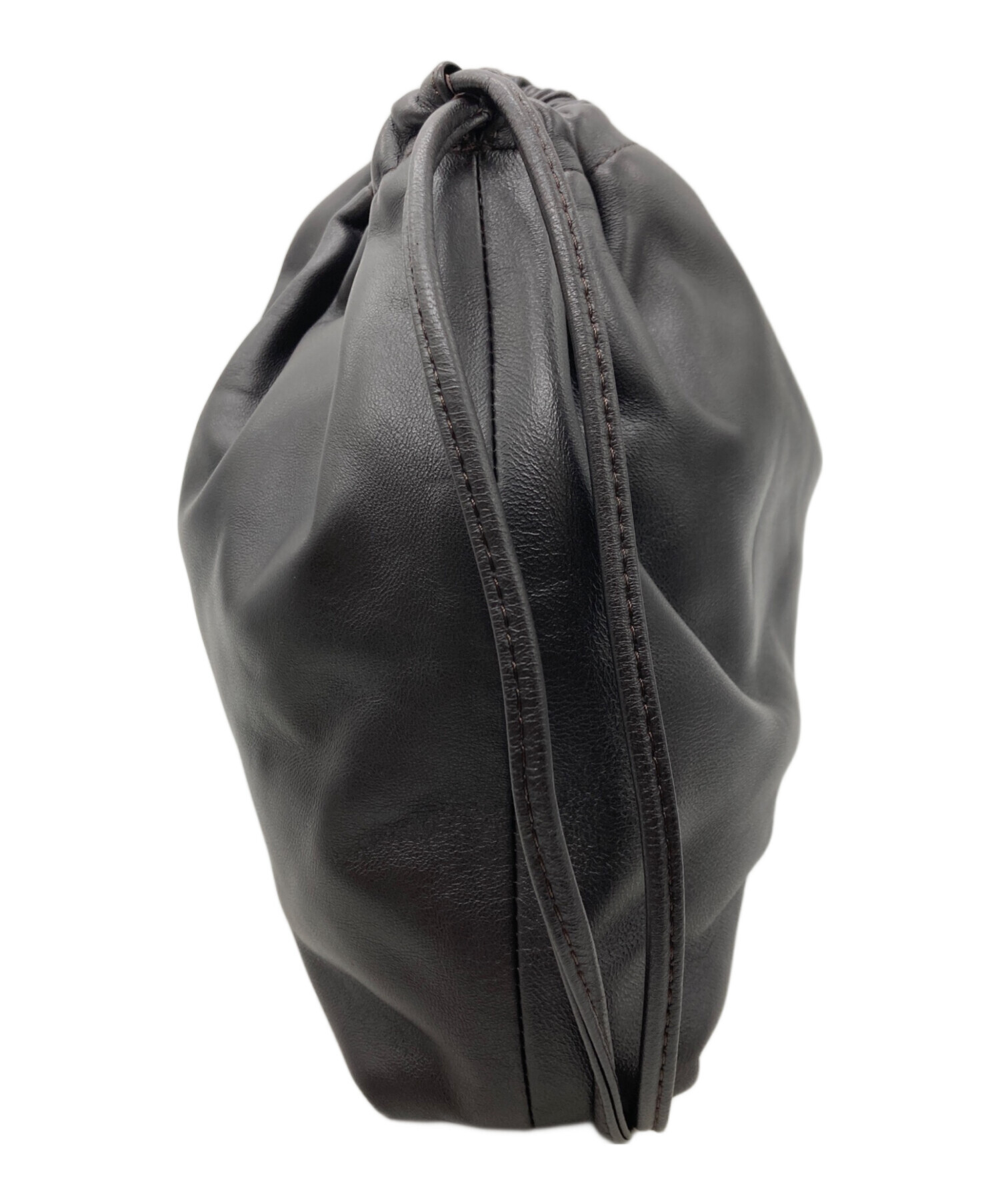 CELERI セルリ ショルダーバッグ - 黒 【古着】【中古】 中古・古着通販】JIL SANDER (ジルサンダー) SCRUNCH SMALL NAPPA