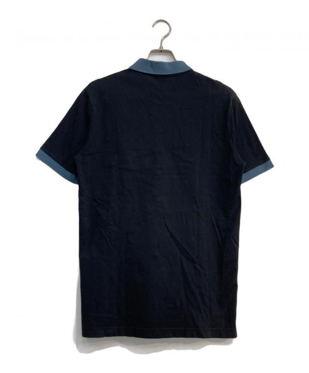 PRADA.希少価値XL ブラック ポロシャツ 中古・古着通販】PRADA (プラダ) ポロシャツ ブラック サイズ:XL 未