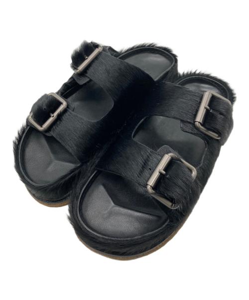 【新品・未使用】JVAM／バックルサンダルSINGLE BUCKLED SLID 中古・古着通販】JVAM (ジェイヴィーエーエム) ダブルバックルス