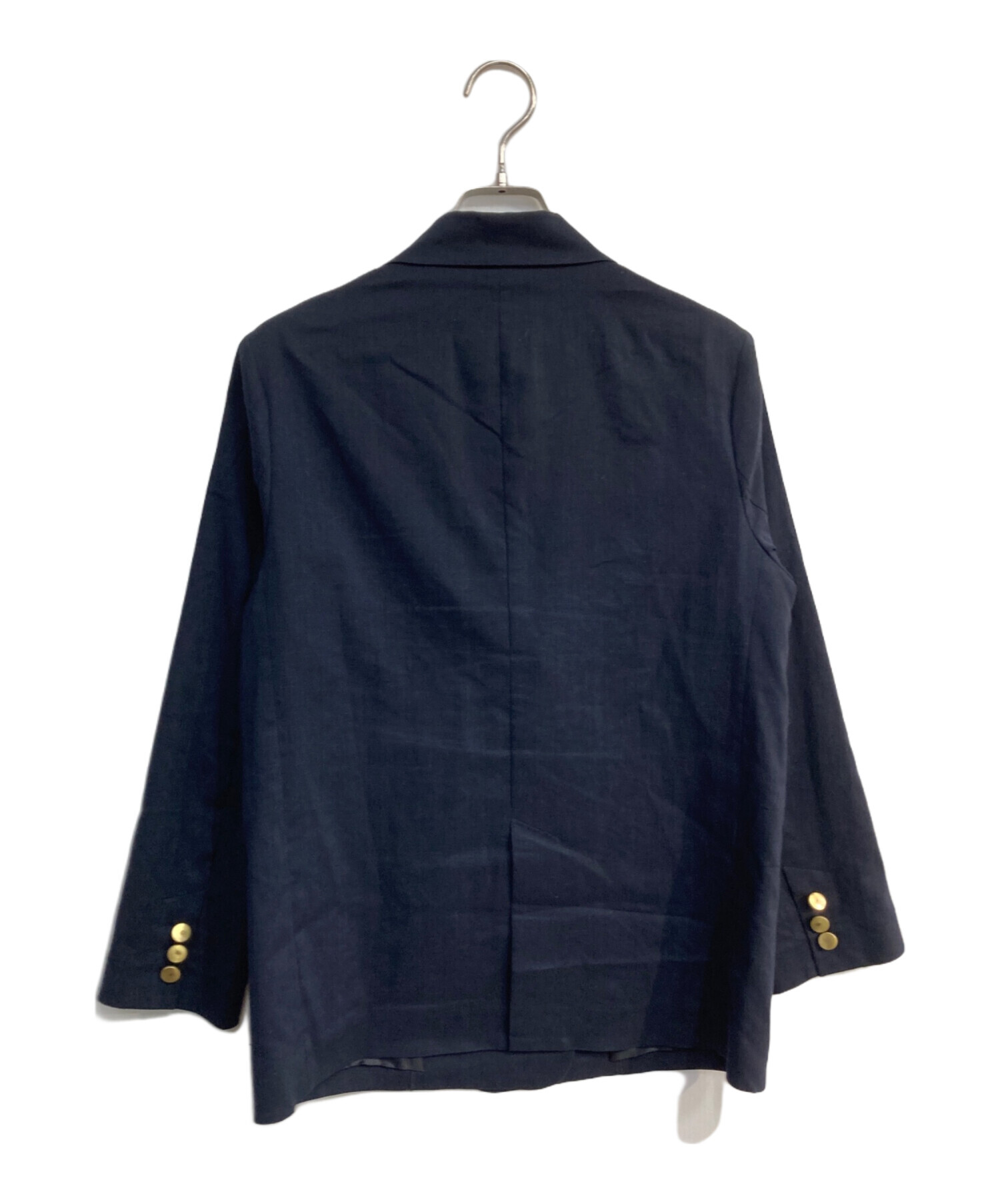 中古・古着通販】Noble (ノーブル) 麻ストレッチピークドラペルダブル