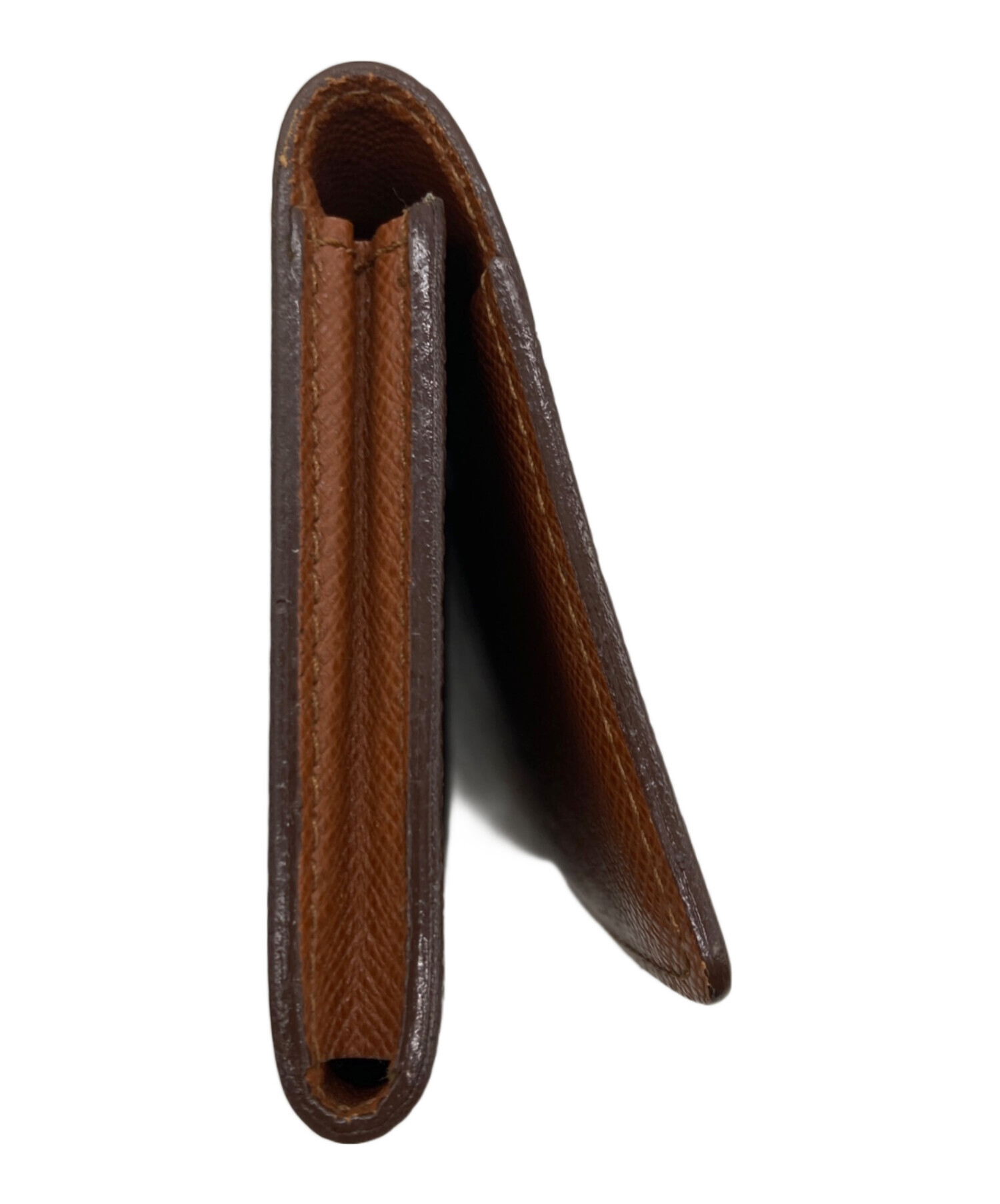 【正規店購入品】Louis Vuitton 名刺入れ ブラウン ルイ ヴィトン すぐ届く ルイヴィトン モノグラム カードケース 名刺入れ 人気 (Louis