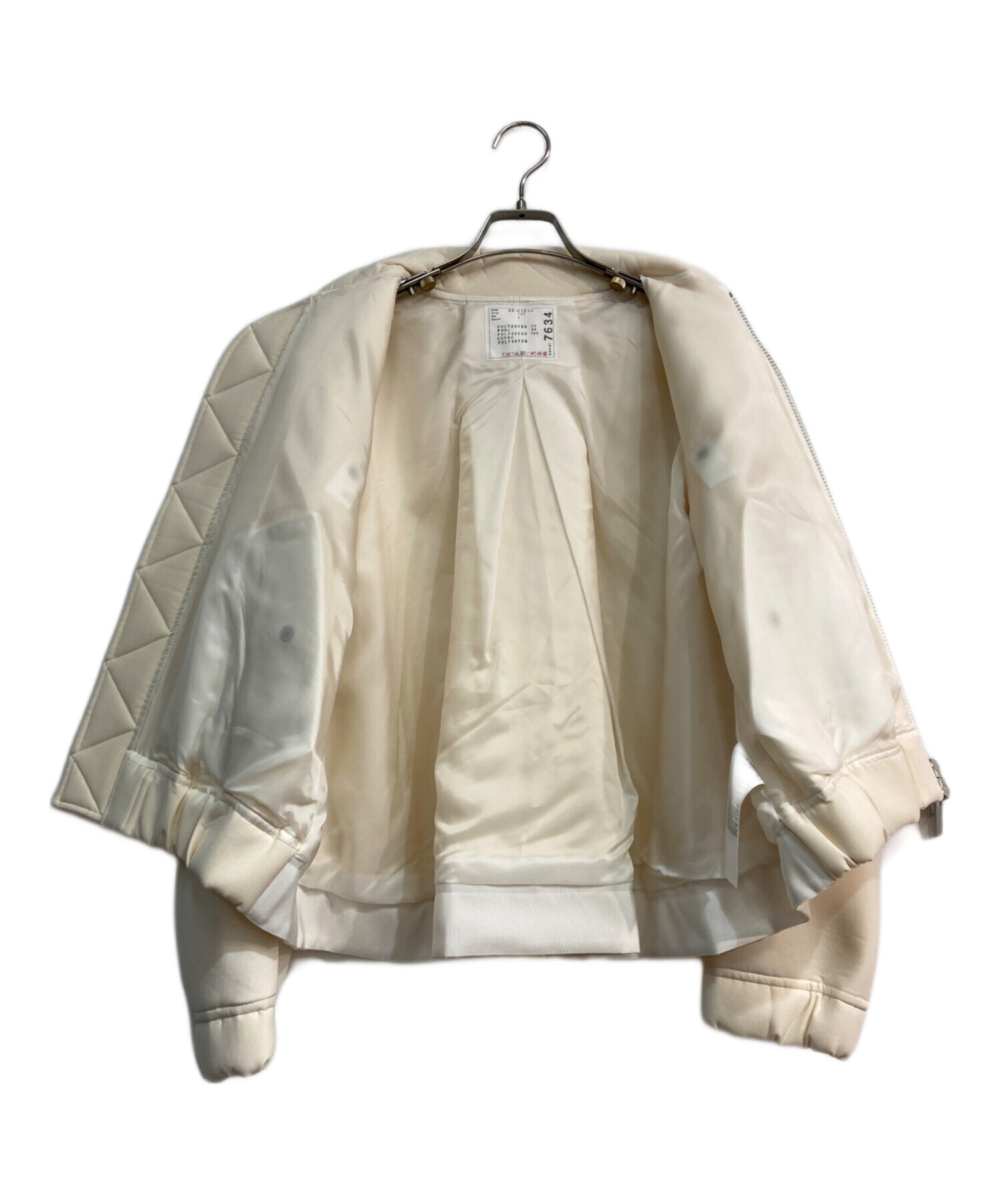 中古・古着通販】sacai (サカイ) Suiting Bonding Blouson 25SS