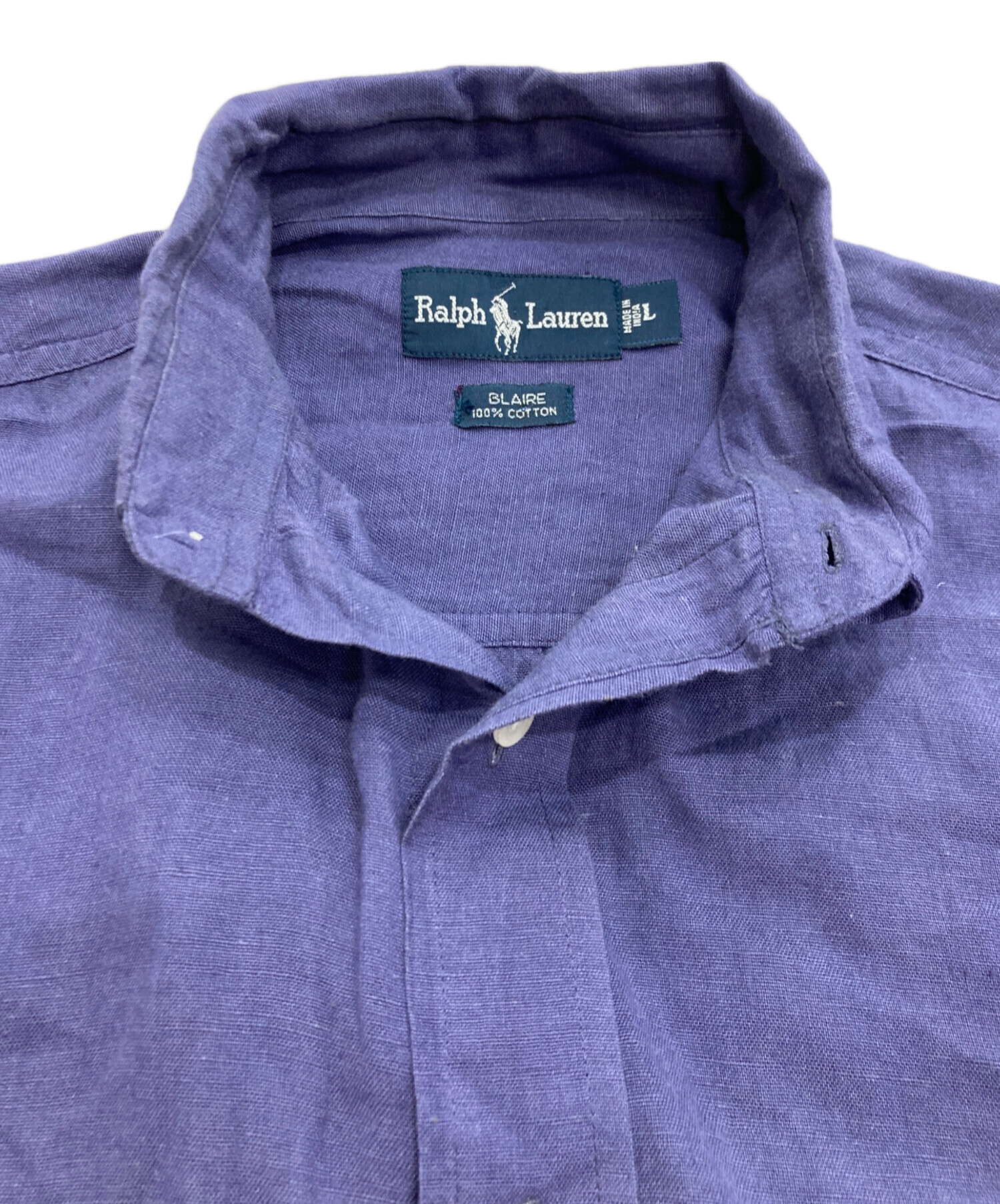 中古・古着通販】RALPH LAUREN (ラルフローレン) BLAIRE リネン半袖