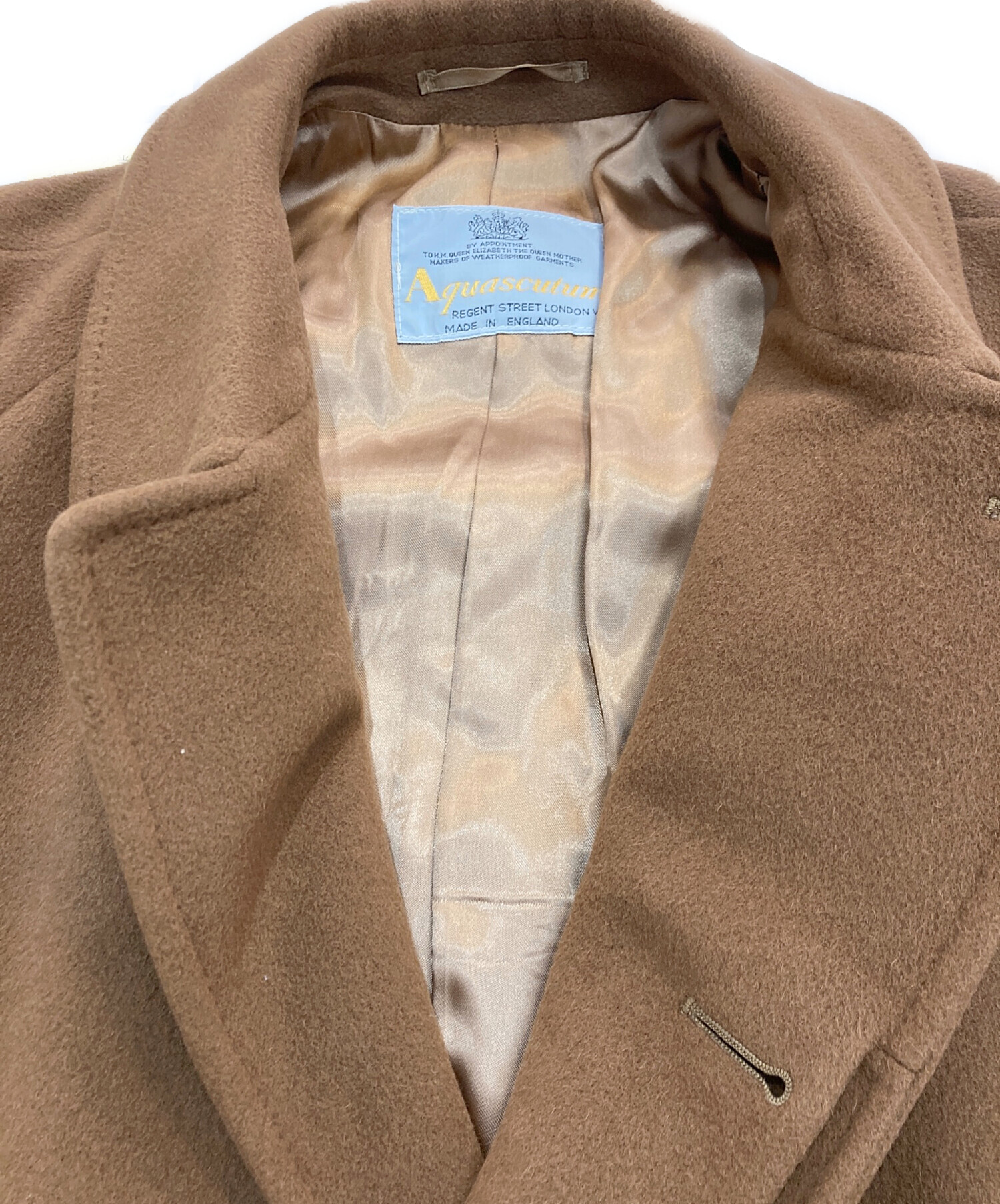 中古・古着通販】Aquascutum (アクアスキュータム) カシミヤステン