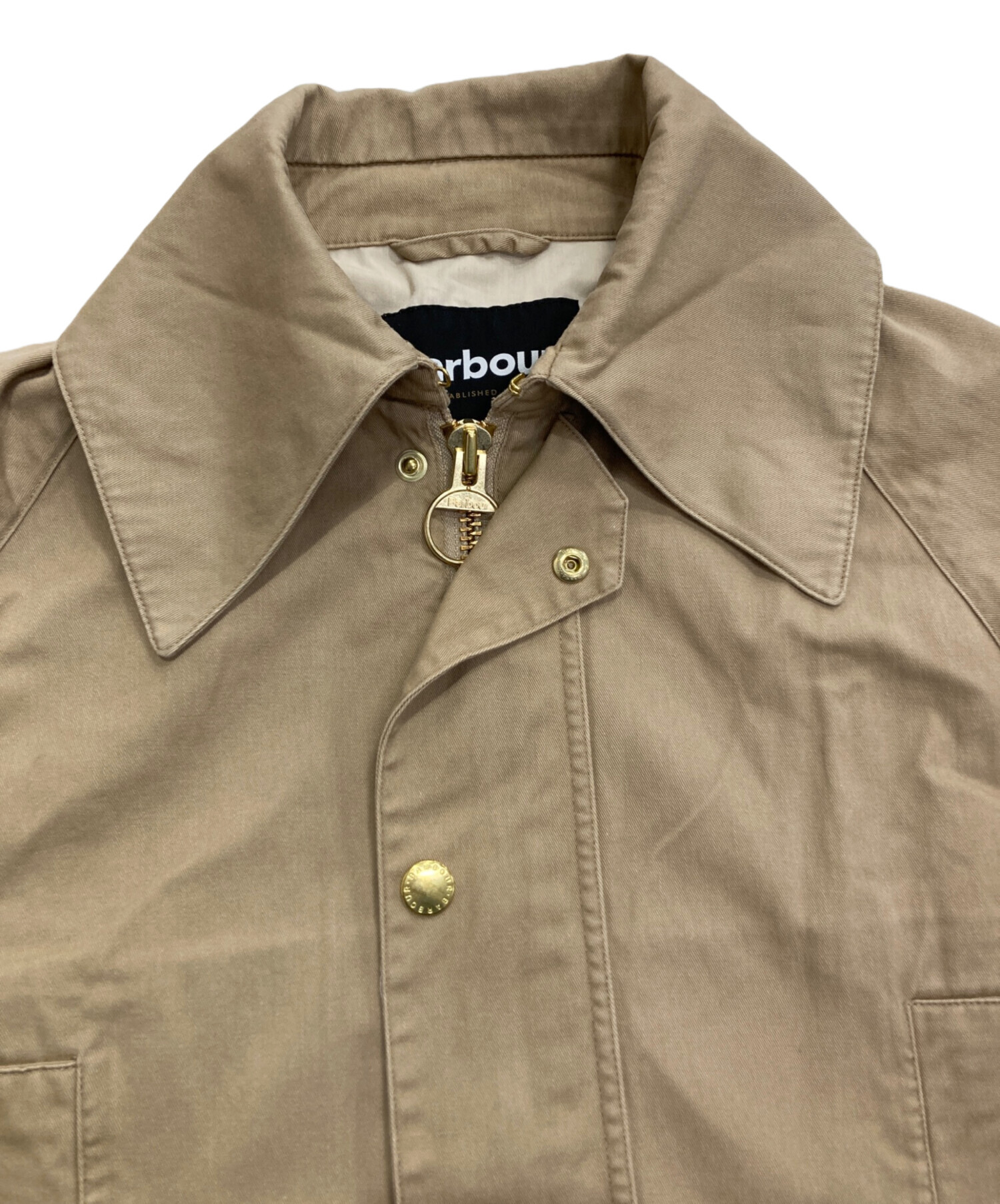 中古・古着通販】Barbour (バブアー) ロングコート ベージュ サイズ:36