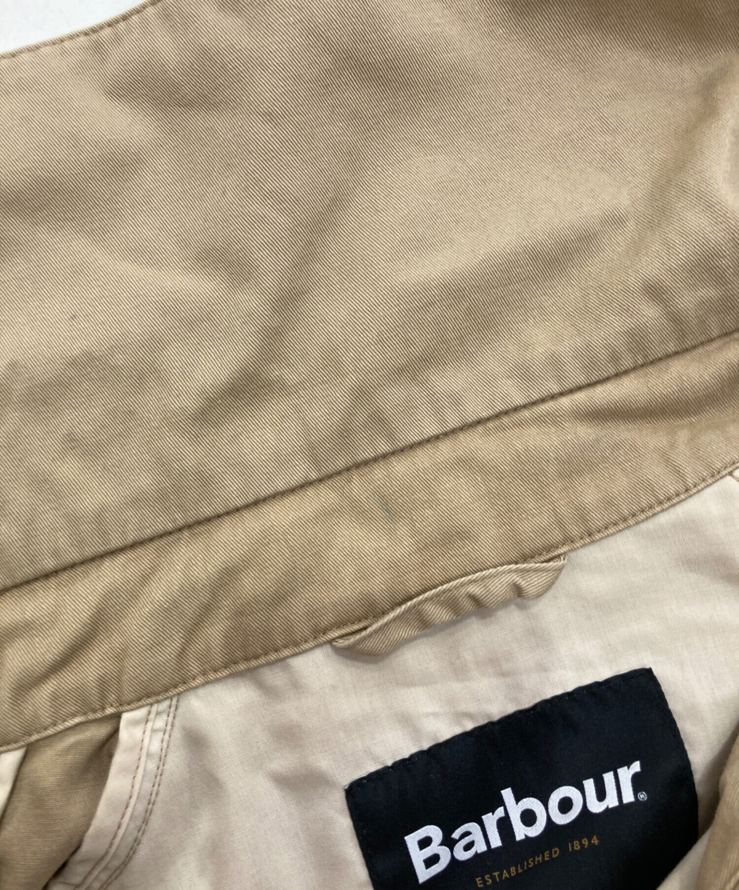 中古・古着通販】Barbour (バブアー) ロングコート ベージュ サイズ:36