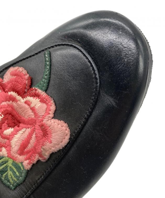 中古・古着通販】GUCCI (グッチ) プリンスタウン レザースリッパ