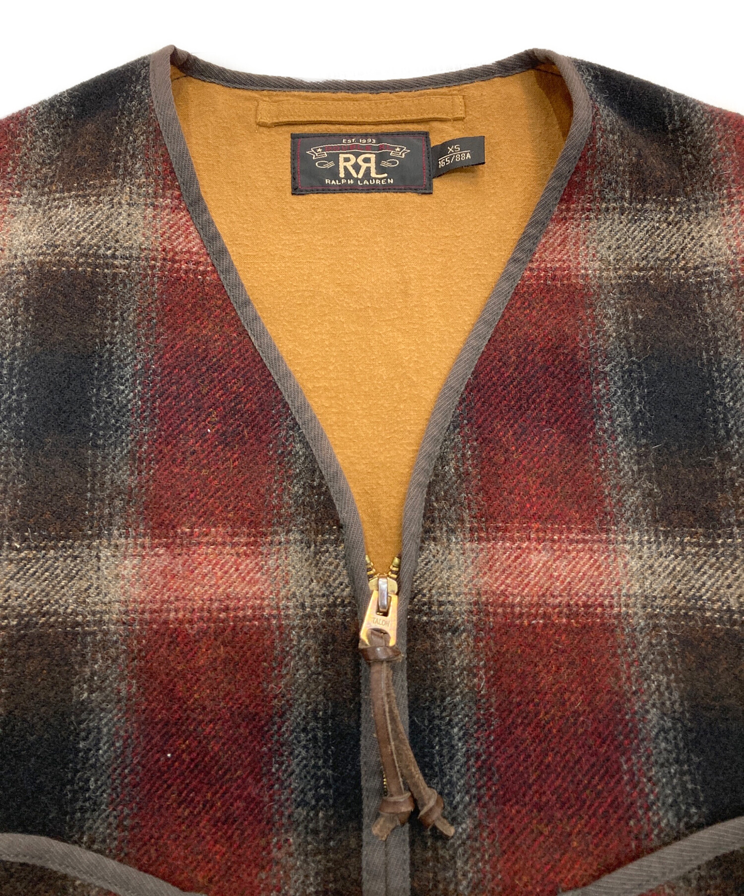 【 希少・廃盤 】DOUBLERL RRL ウールベスト KT着用モデル RRL（ダブル アール エル）の「ウール ツイード ベスト（ベスト）」 - WEAR