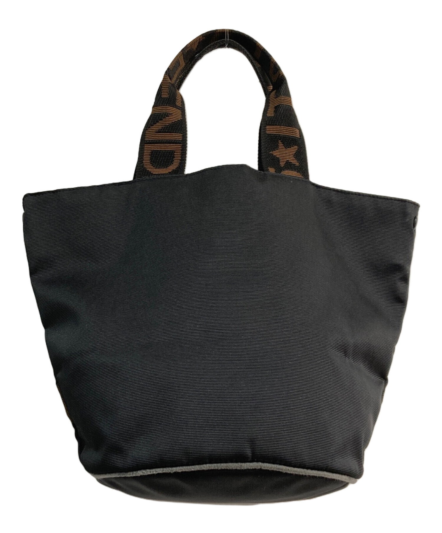 中古・古着通販】FENDI (フェンディ) ナイロンハンドバッグ ブラック