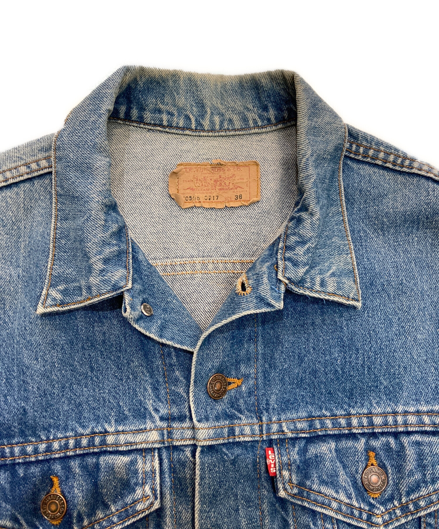 中古・古着通販】LEVI'S (リーバイス) 4th デニムジャケット USA製