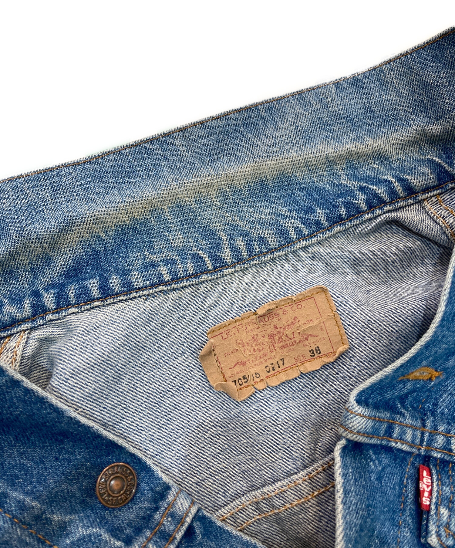 中古・古着通販】LEVI'S (リーバイス) 4th デニムジャケット USA製