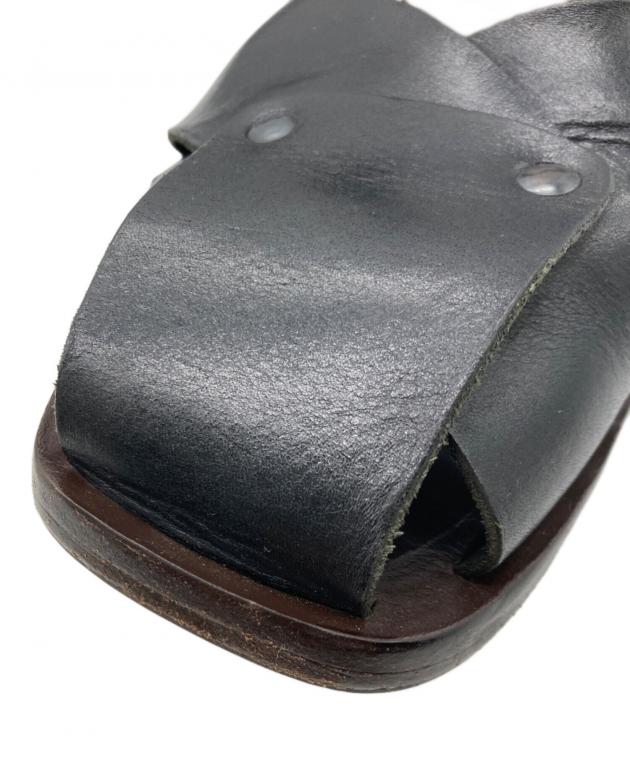 中古・古着通販】LEMAIRE (ルメール) レザーストラップサンダル