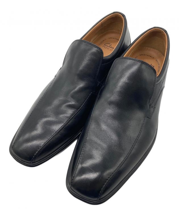 中古・古着通販】CLARKS (クラークス) レザーシューズ ブラック サイズ