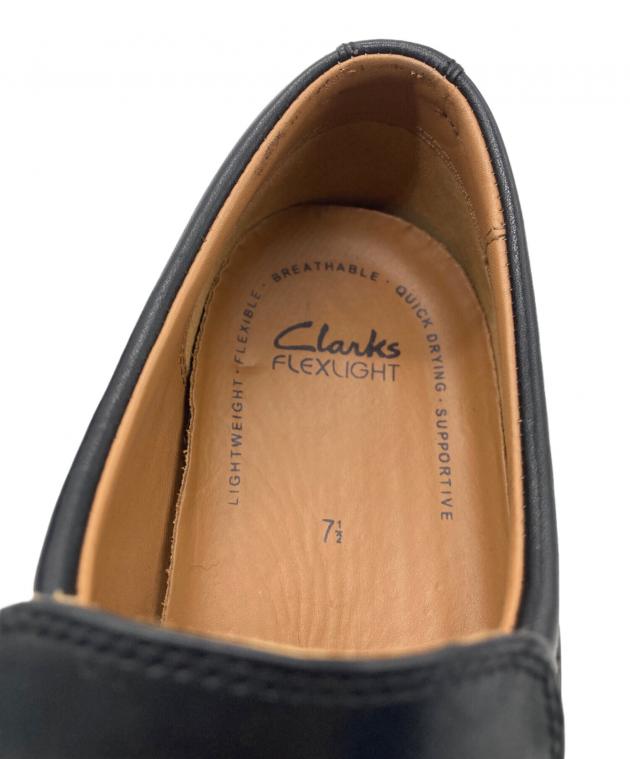 中古・古着通販】CLARKS (クラークス) レザーシューズ ブラック サイズ