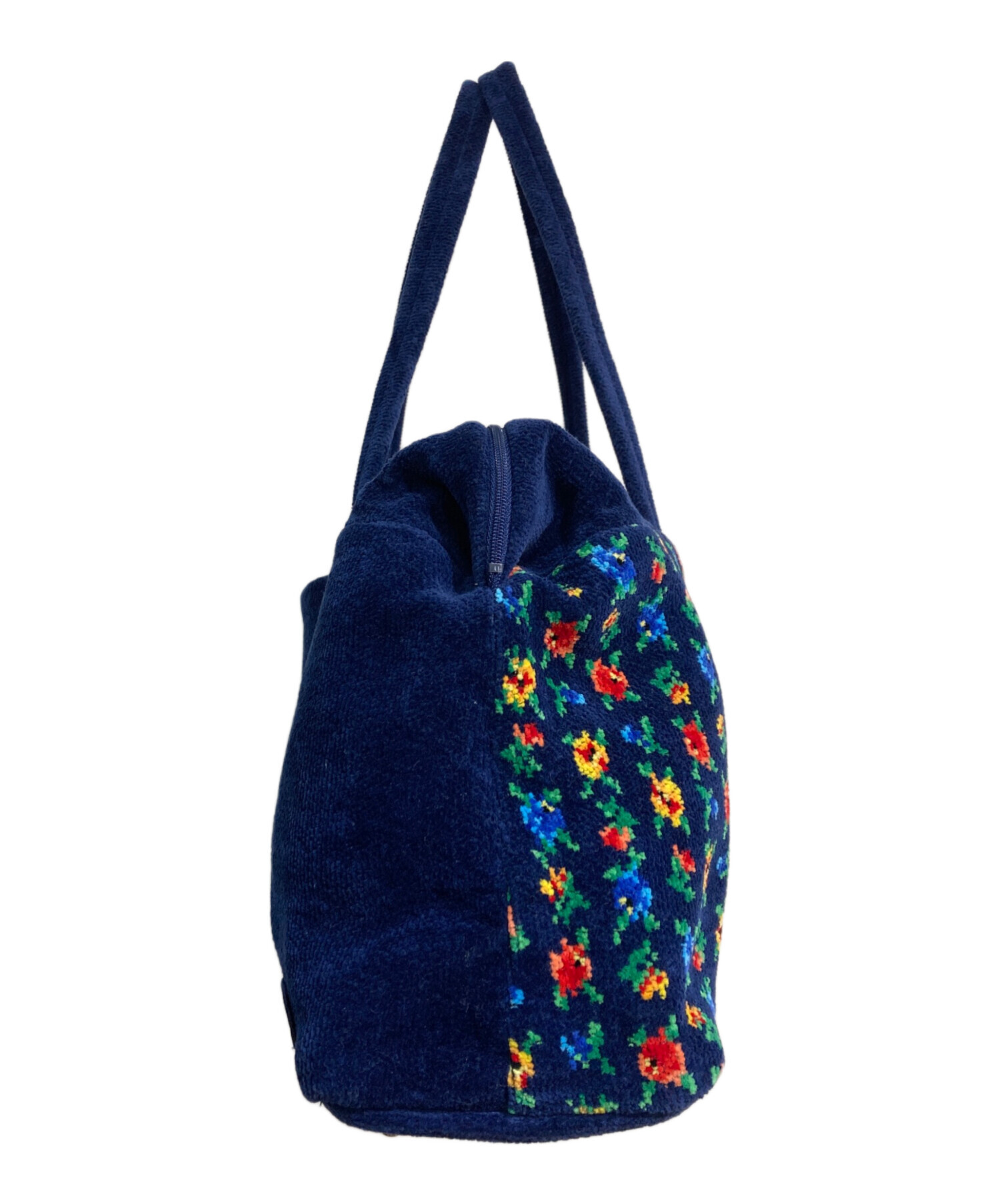 中古・古着通販】FEILER (フェイラー) カリーナトートバッグ ネイビー