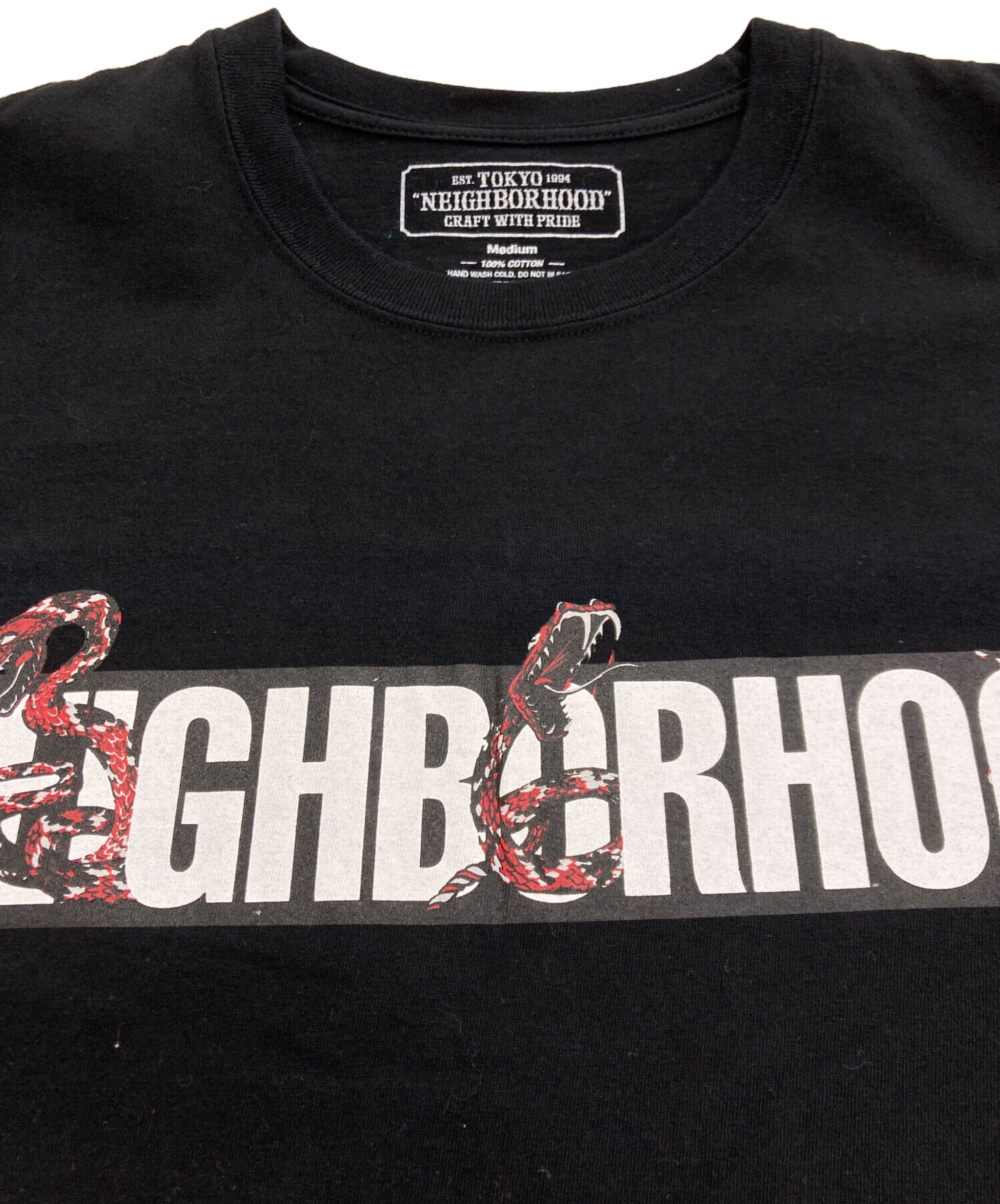 中古・古着通販】NEIGHBORHOOD (ネイバーフッド) プリントTシャツ