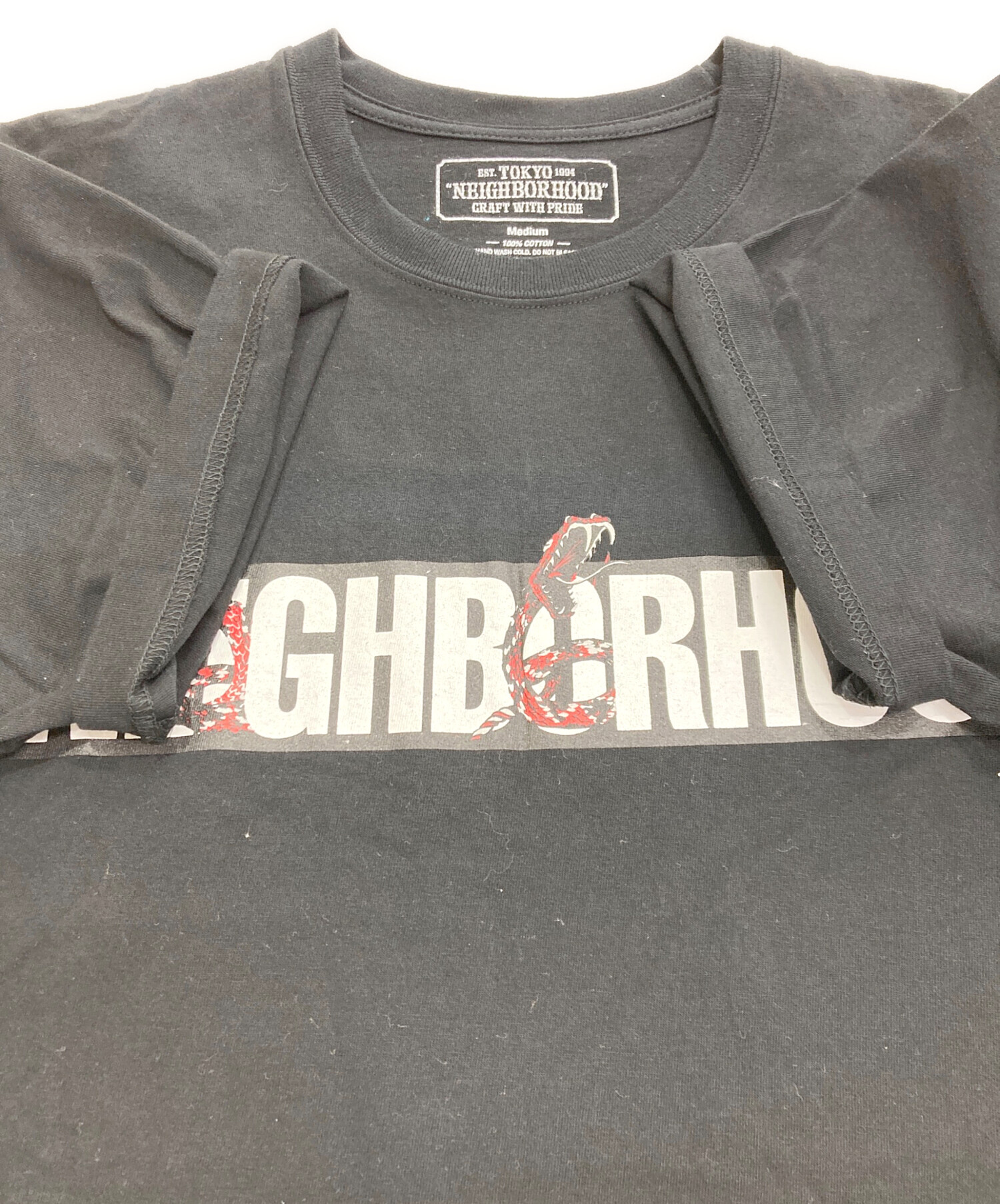 中古・古着通販】NEIGHBORHOOD (ネイバーフッド) プリントTシャツ