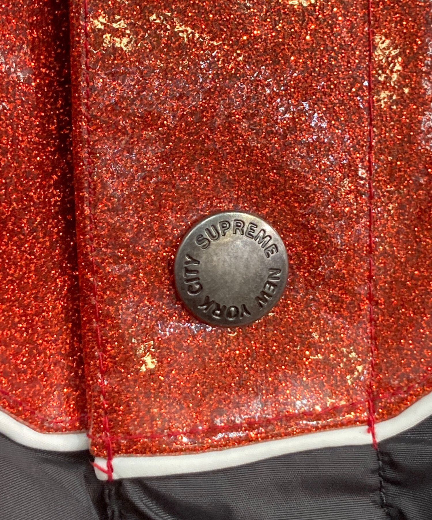 中古・古着通販】Supreme (シュプリーム) Glitter Yoke Down Puffer