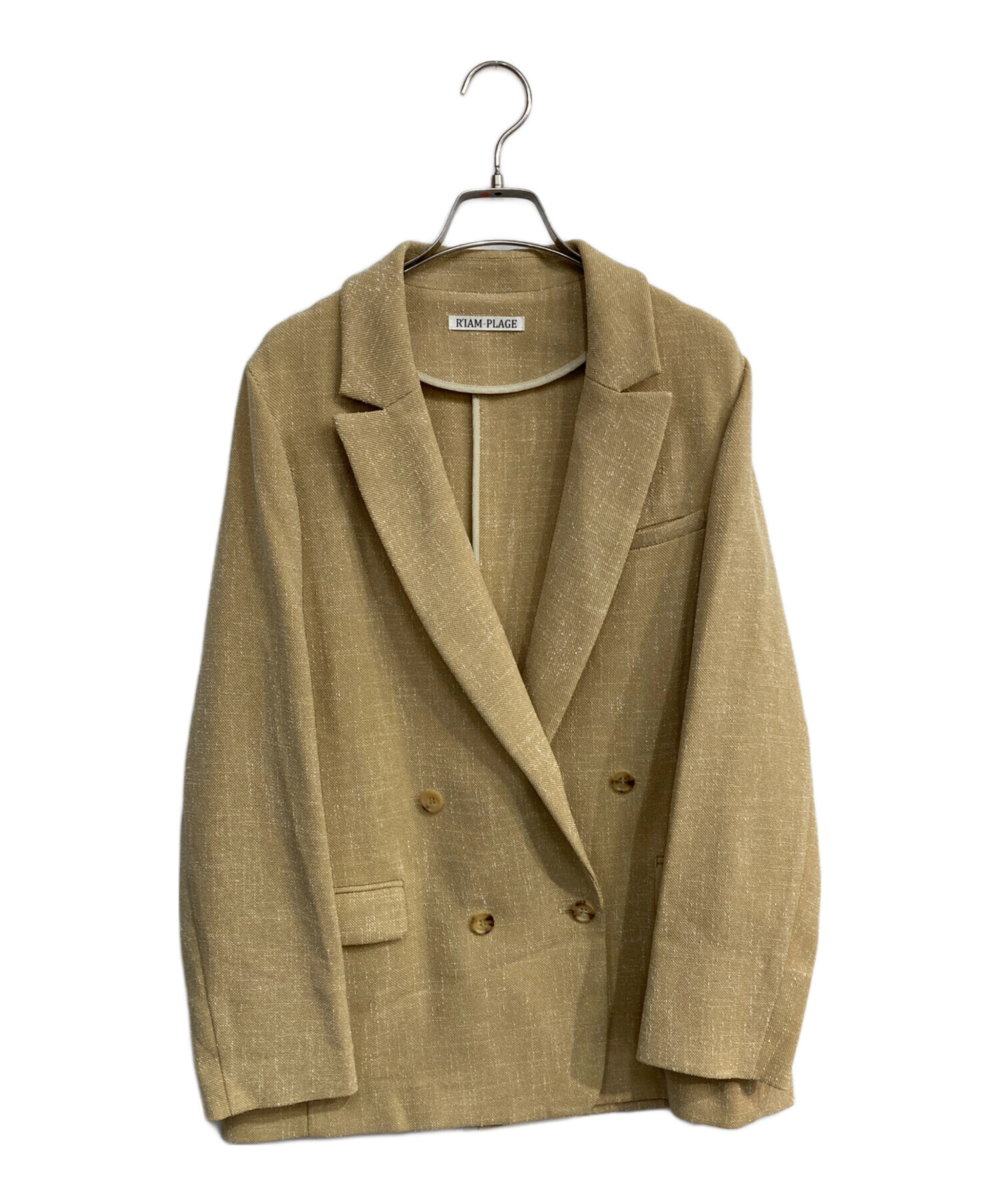 RIAM PLAGE リアムプラージュ ミニツイードジャケット 中古・古着通販】R'IAM-Plage (リアムプラージュ) ミニツイード