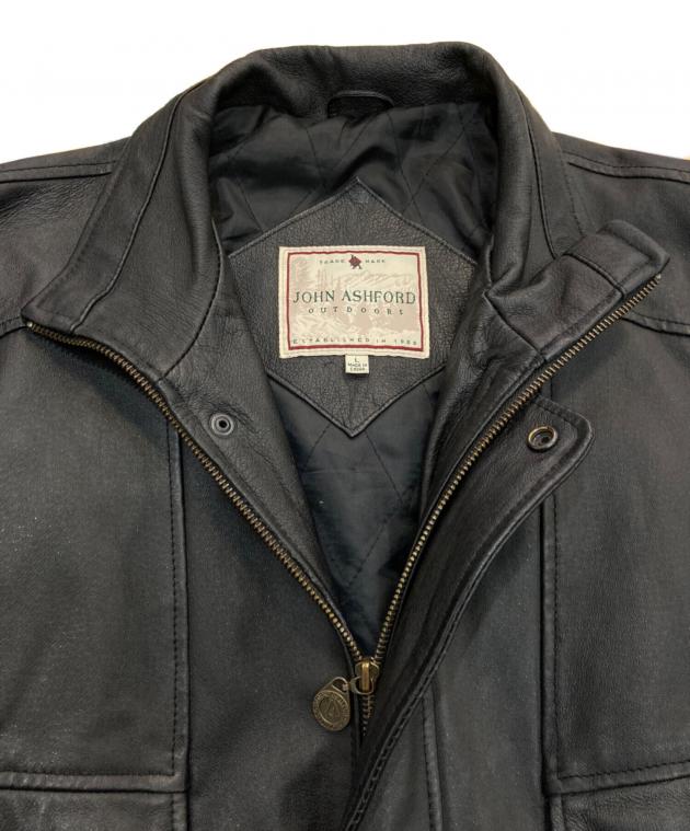 中古・古着通販】JOHN ASHFORD (ジョン アッシュフォード) レザー