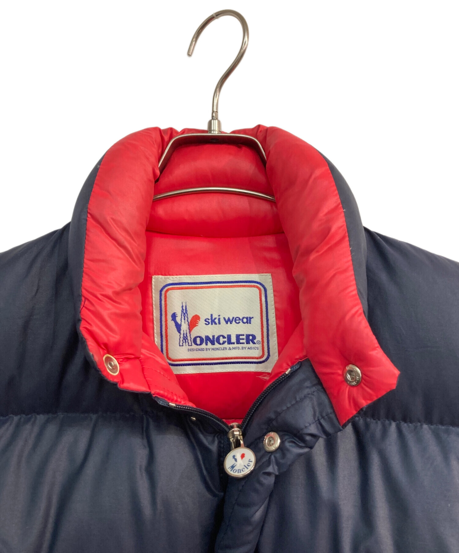 中古・古着通販】MONCLER (モンクレール) ダウンジャケット ネイビー