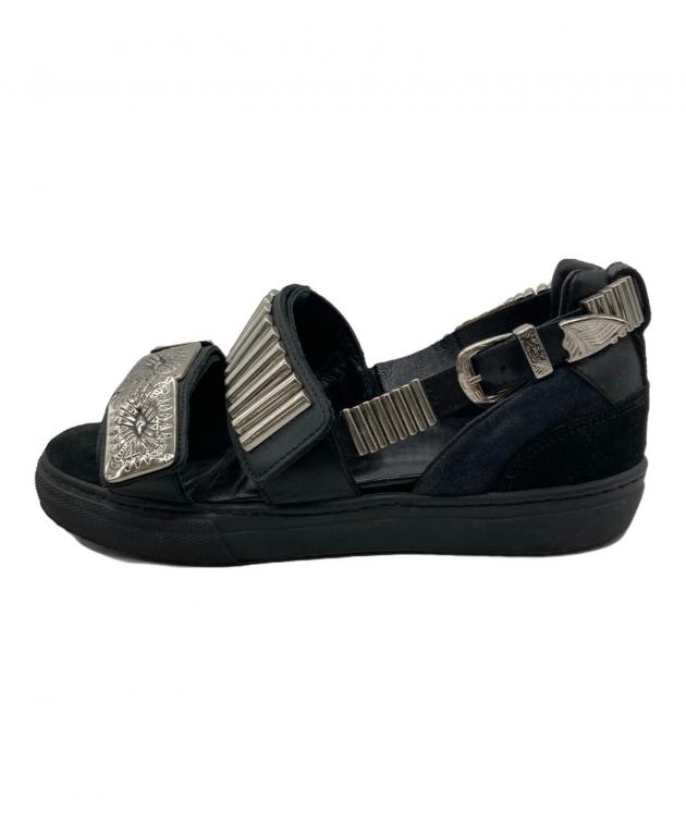 【★値下げ】TOGA PULLA メタルバックル サンダル 35 中古・古着通販】TOGA PULLA (トーガ プルラ) METAL SNEAKER SANDALS