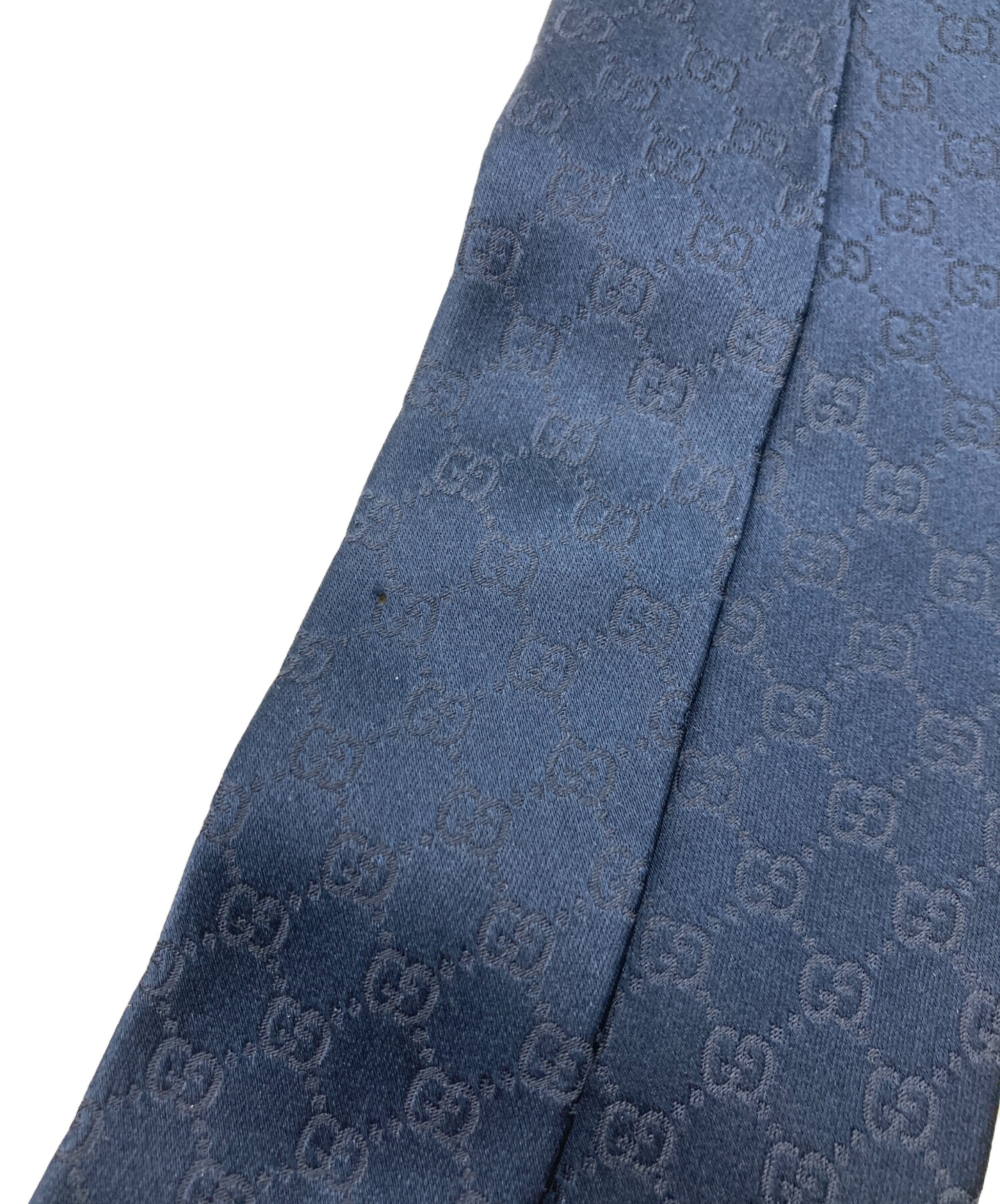 中古・古着通販】GUCCI (グッチ) GGロゴパターン シルクネクタイ