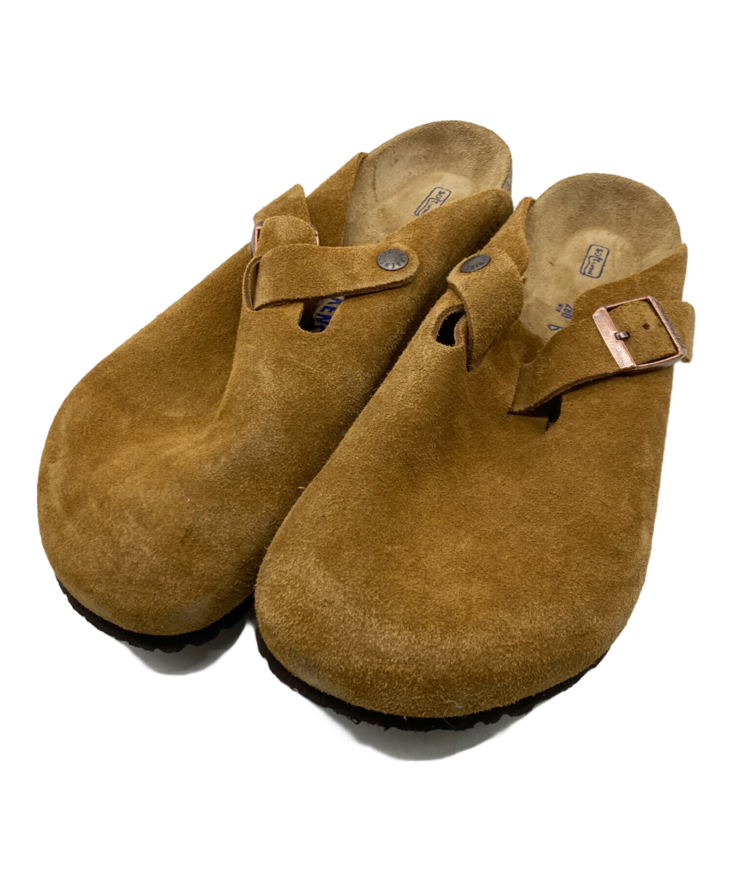 BIRKENSTOCK Boston スエード サンダル 43 中古・古着通販】BIRKENSTOCK (ビルケンシュトック) Boston スエード