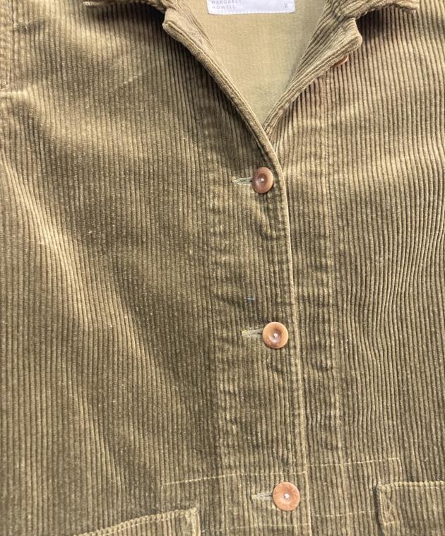MHL, コーデュロイジャケット サイズII 中古・古着通販】MHL (エムエイチエル) コーデュロイジャケット カーキ