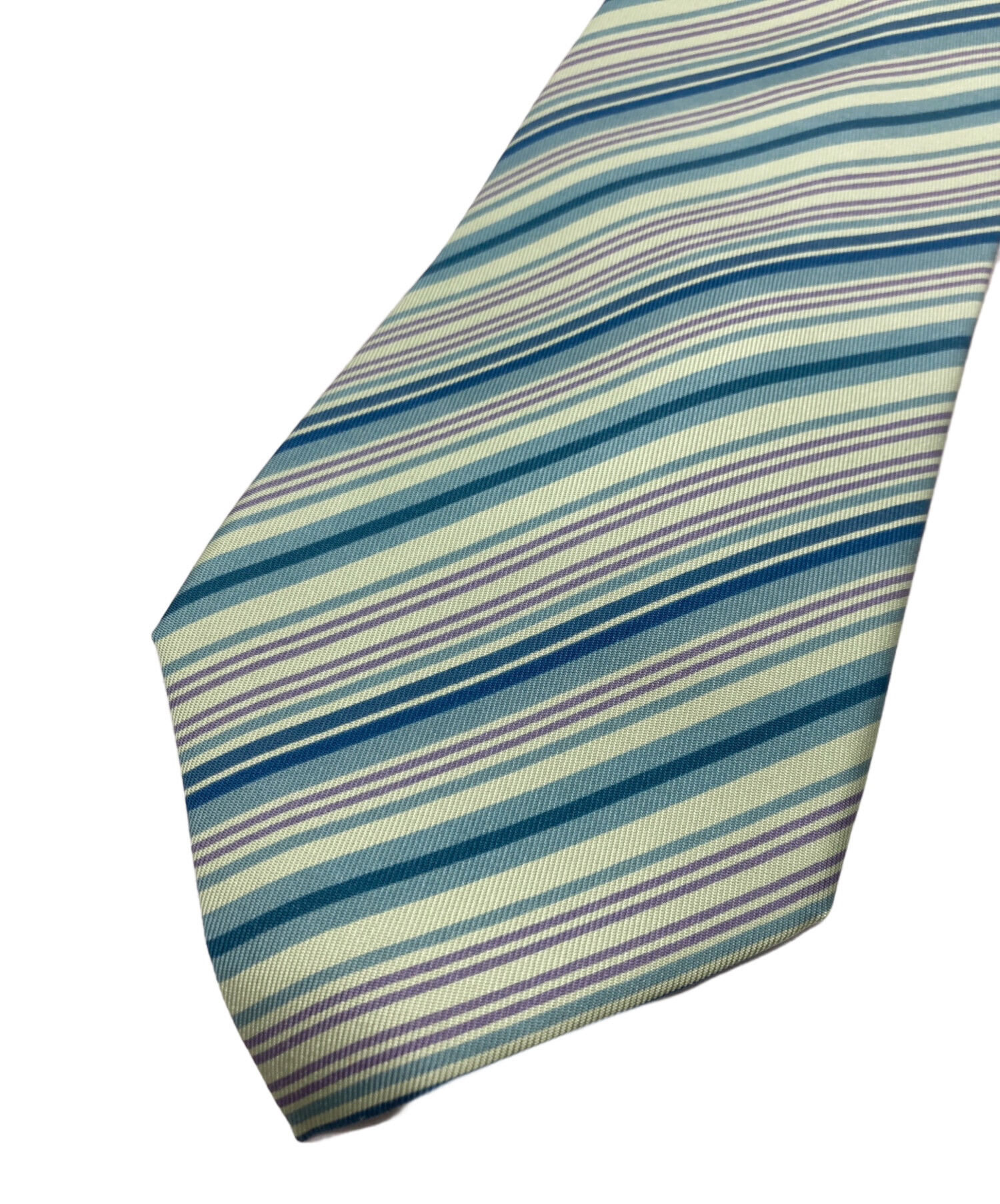 中古・古着通販】HERMES (エルメス) ストライプシルクネクタイ