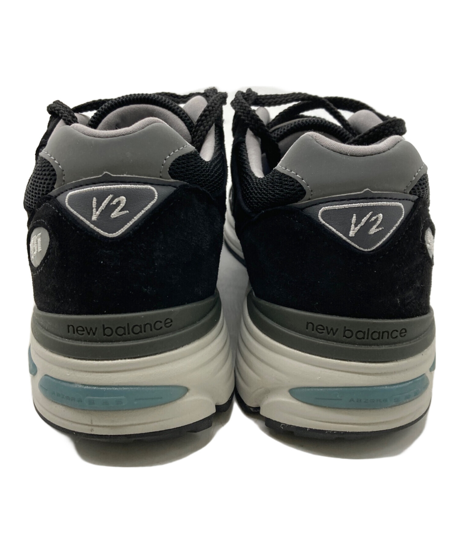 ニューバランスU991BK2 28センチ　美中古品 中古・古着通販】NEW BALANCE (ニューバランス) U991BK2 ブラック