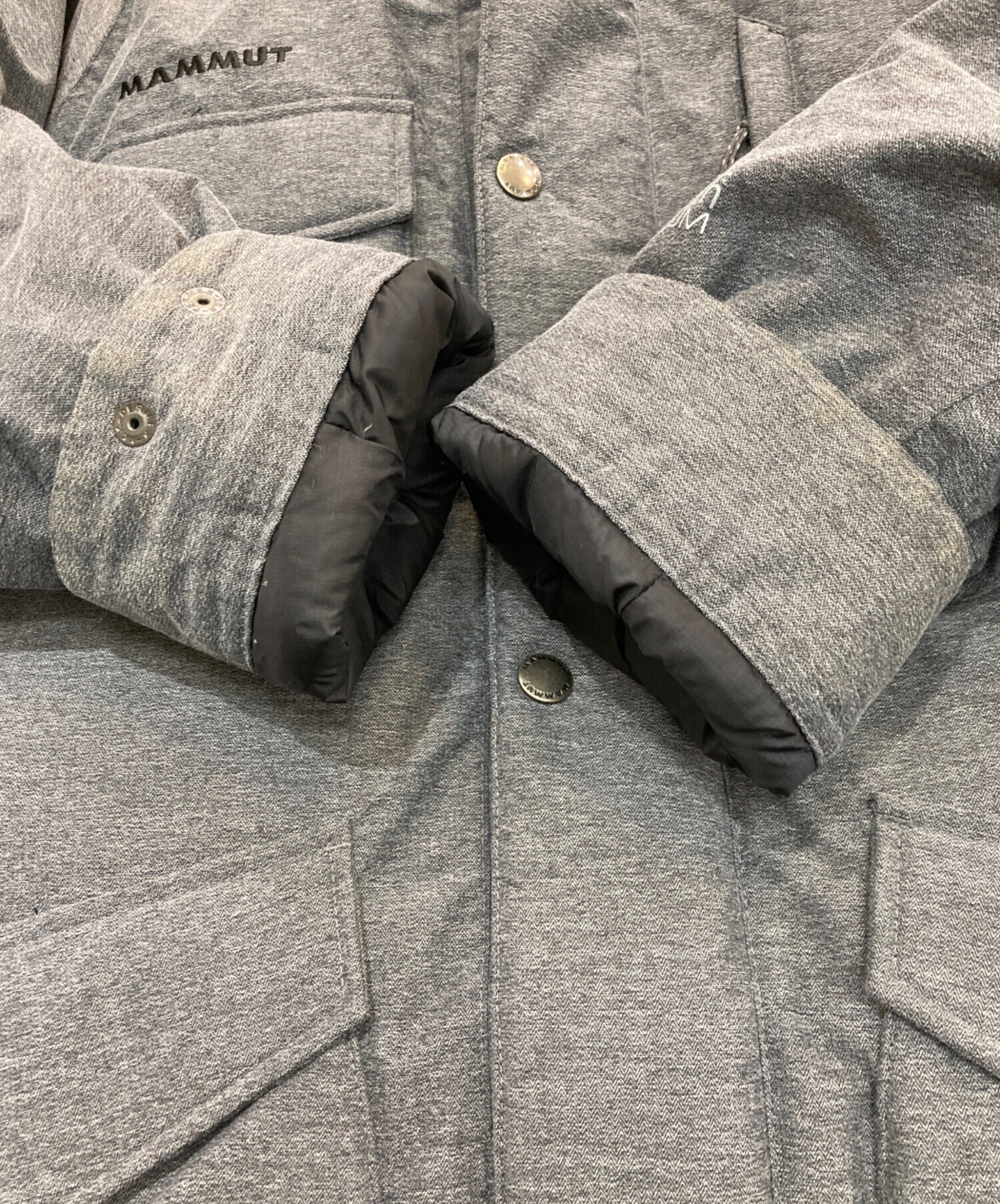 中古・古着通販】MAMMUT (マムート) DRYtech PRIME Down Coat グレー 