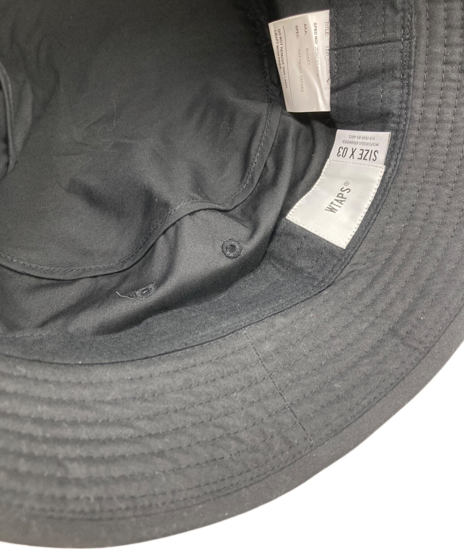 中古・古着通販】WTAPS (ダブルタップス) BUCKET HAT NYCO. OXFORD