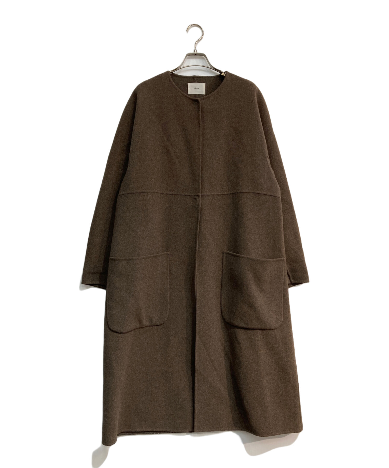 中古・古着通販】IENA (イエナ) ノンミュールジングウールリバーコート