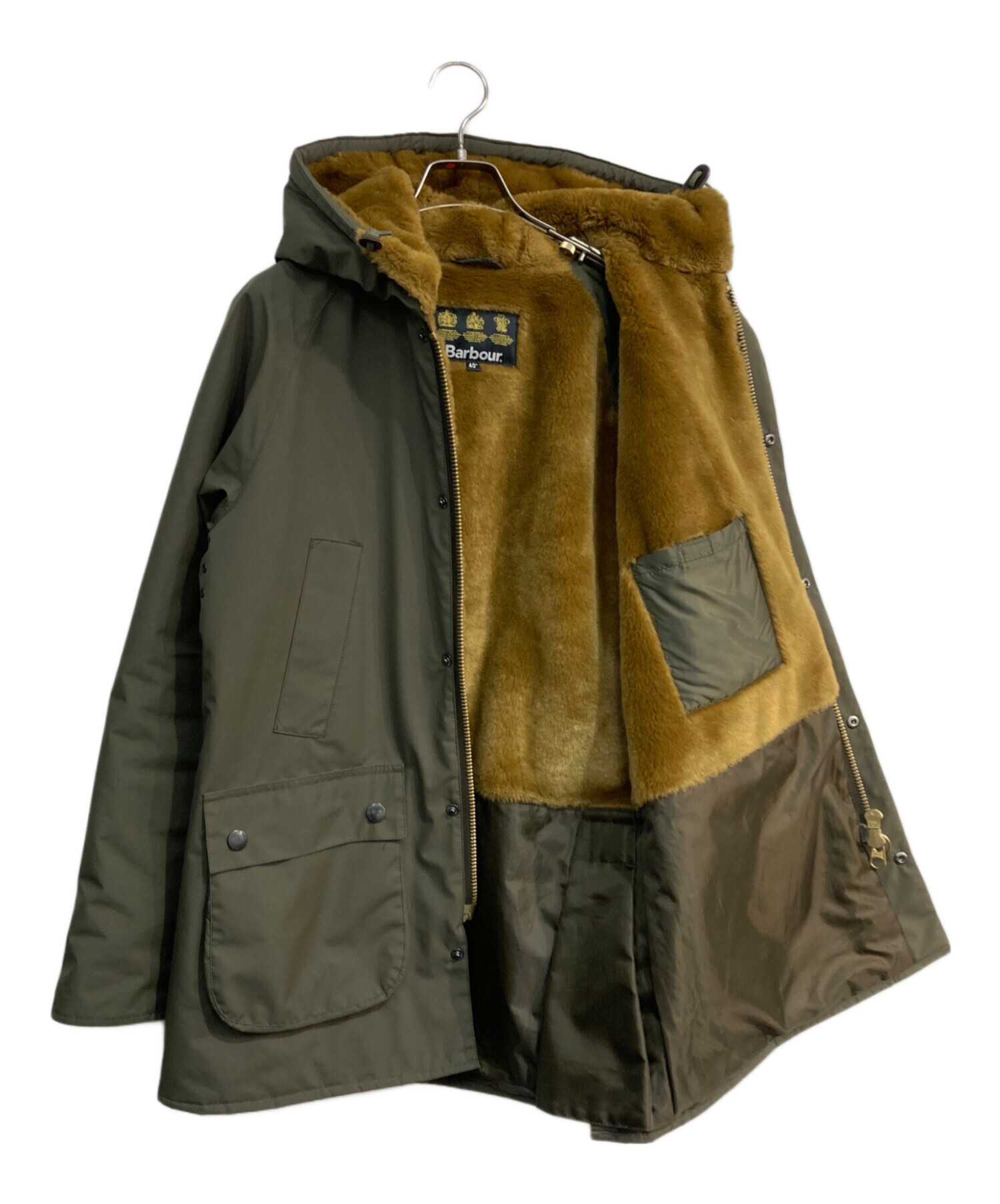 安心交換付き Barbour 40 HOODED BEDALE SL 2LAYER 【公式通販】