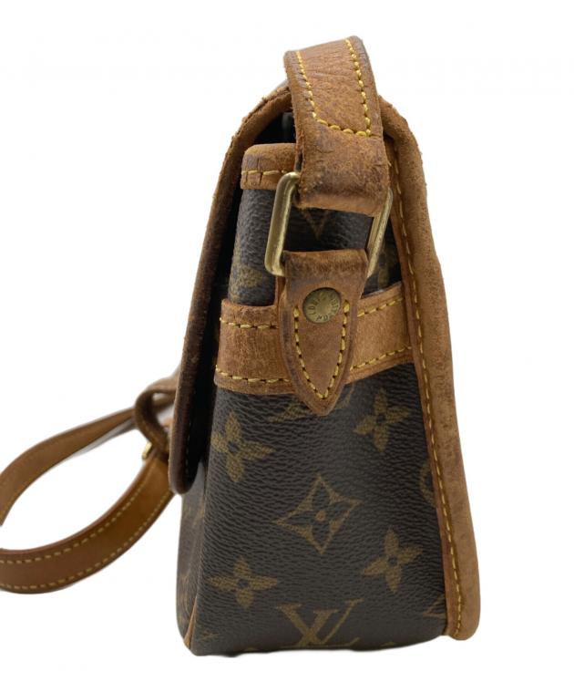 ルイヴィトン ソローニュ モノグラム ショルダーバッグ ブラウン 中古・古着通販】LOUIS VUITTON (ルイ ヴィトン) ショルダーバッグ