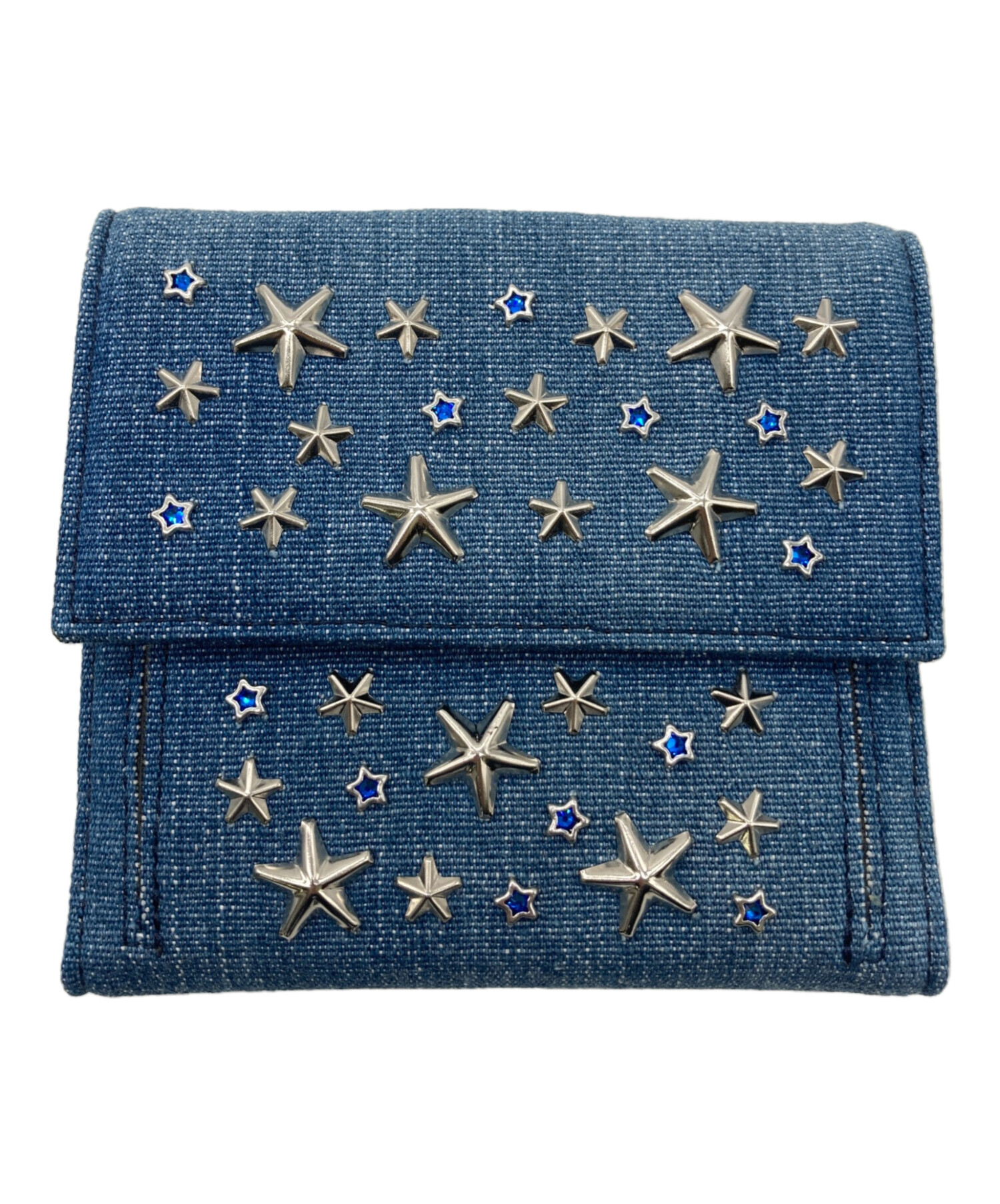 JIMMY CHOO デニムブルー 中古・古着通販】JIMMY CHOO (ジミーチュウ) スタースタッズデニム