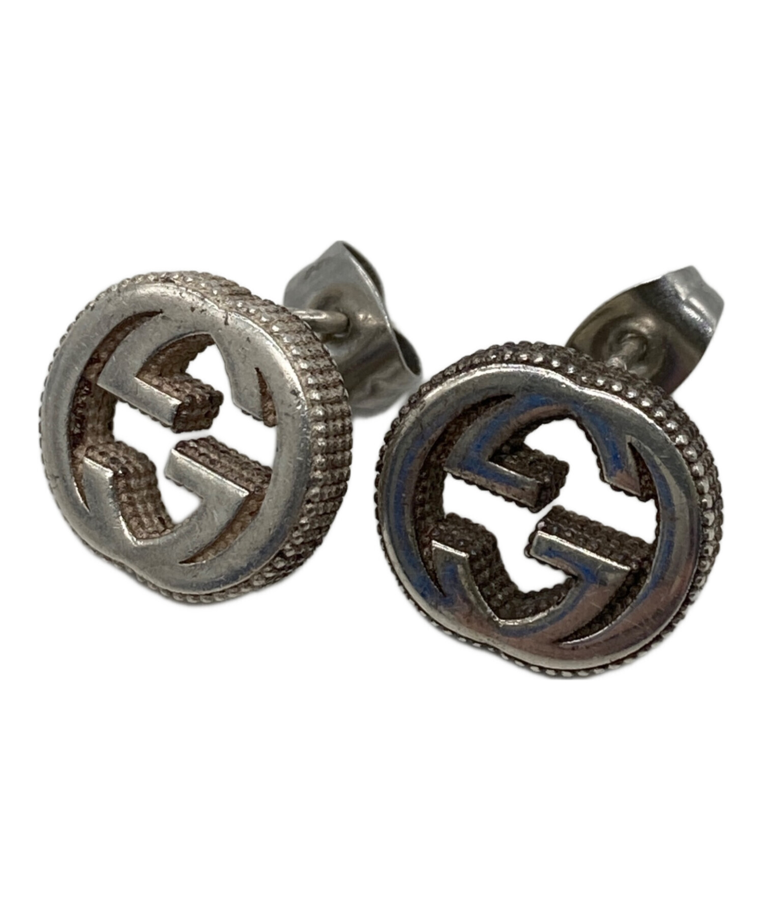 中古・古着通販】GUCCI (グッチ) インターロッキングGモチーフピアス