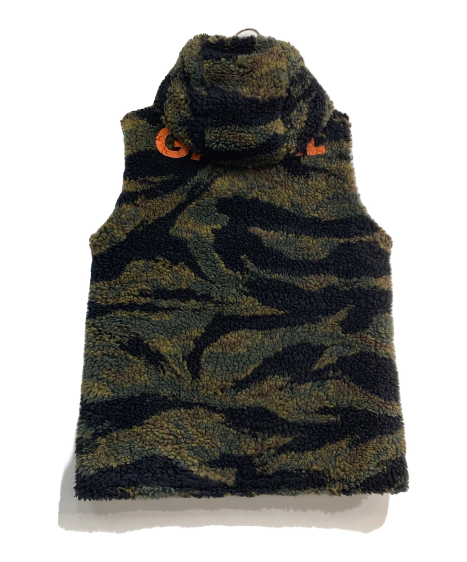 中古・古着通販】GAVIAL (ガヴィル) BOA VEST CAMO カーキ サイズ:M