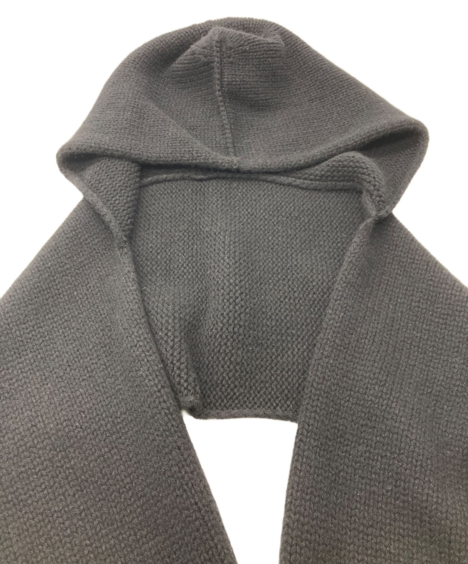 BRILL / ブリル | ウール カシミヤ フードストール | F | グレー | レディース 中古・古着通販】BRILL (ブリル) ウール カシミヤ フードストール