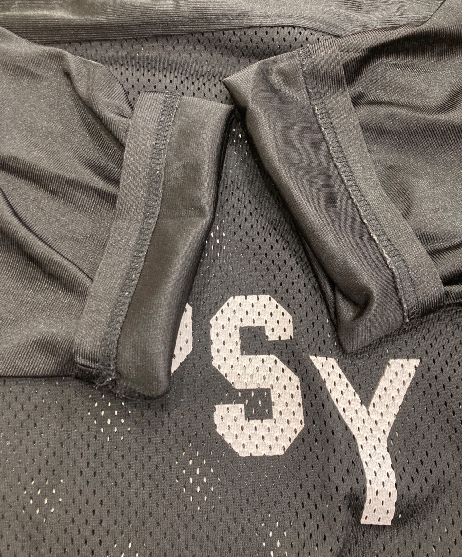 中古・古着通販】stussy (ステューシー) メッシュフットボールシャツ