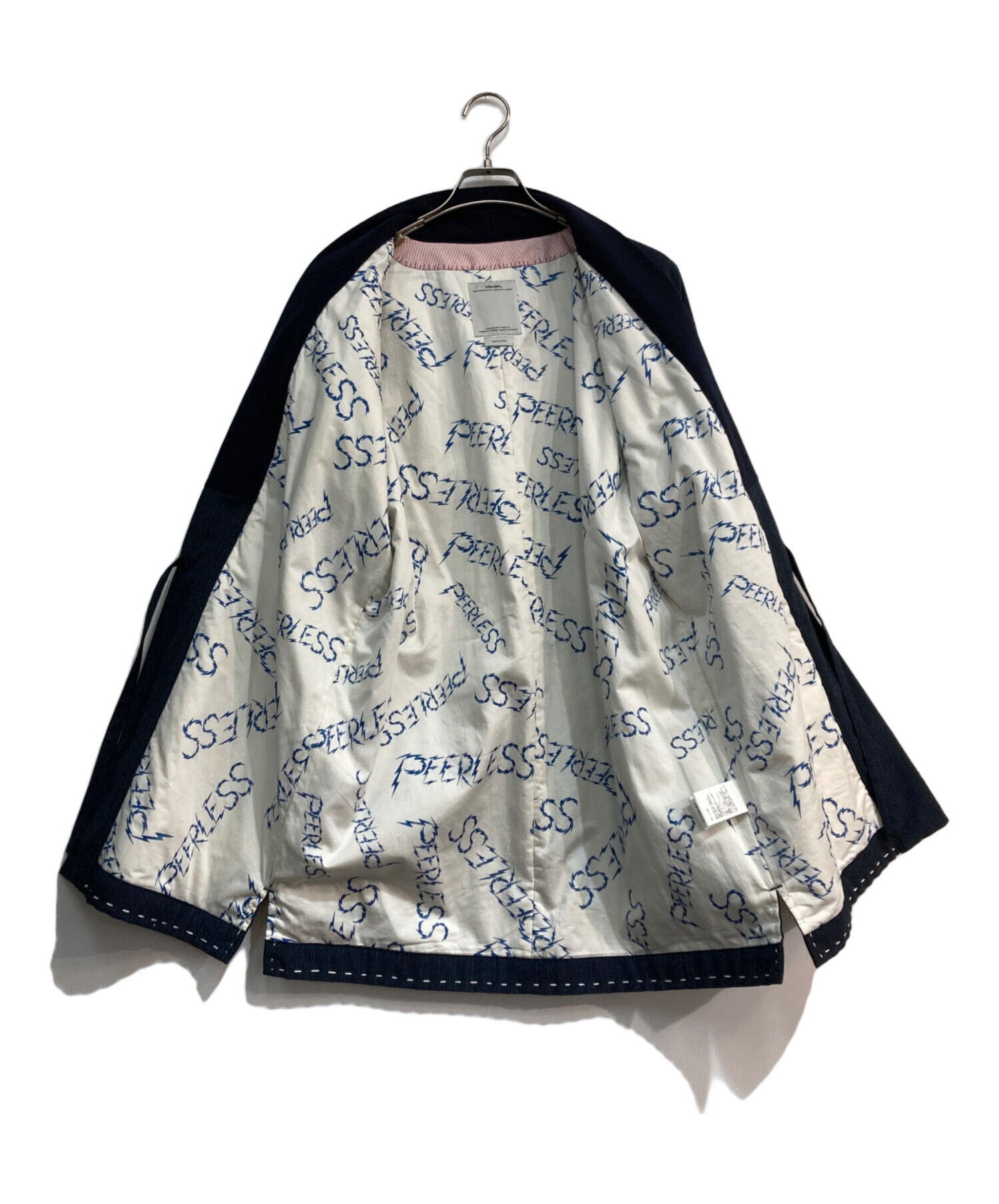 中古・古着通販】VISVIM (ビズビム) DOTERA COAT PINSTRIPE