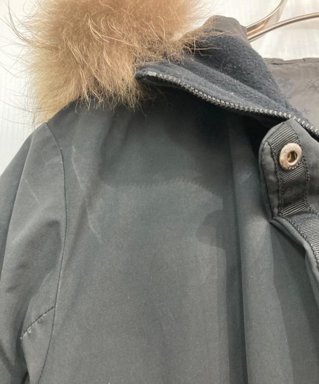 美品 タトラス SORAGA ダウンジャケット モッズコート Rライン ブラック 中古・古着通販】TATRAS (タトラス) SORAGA ダウンモッズコート R LINE