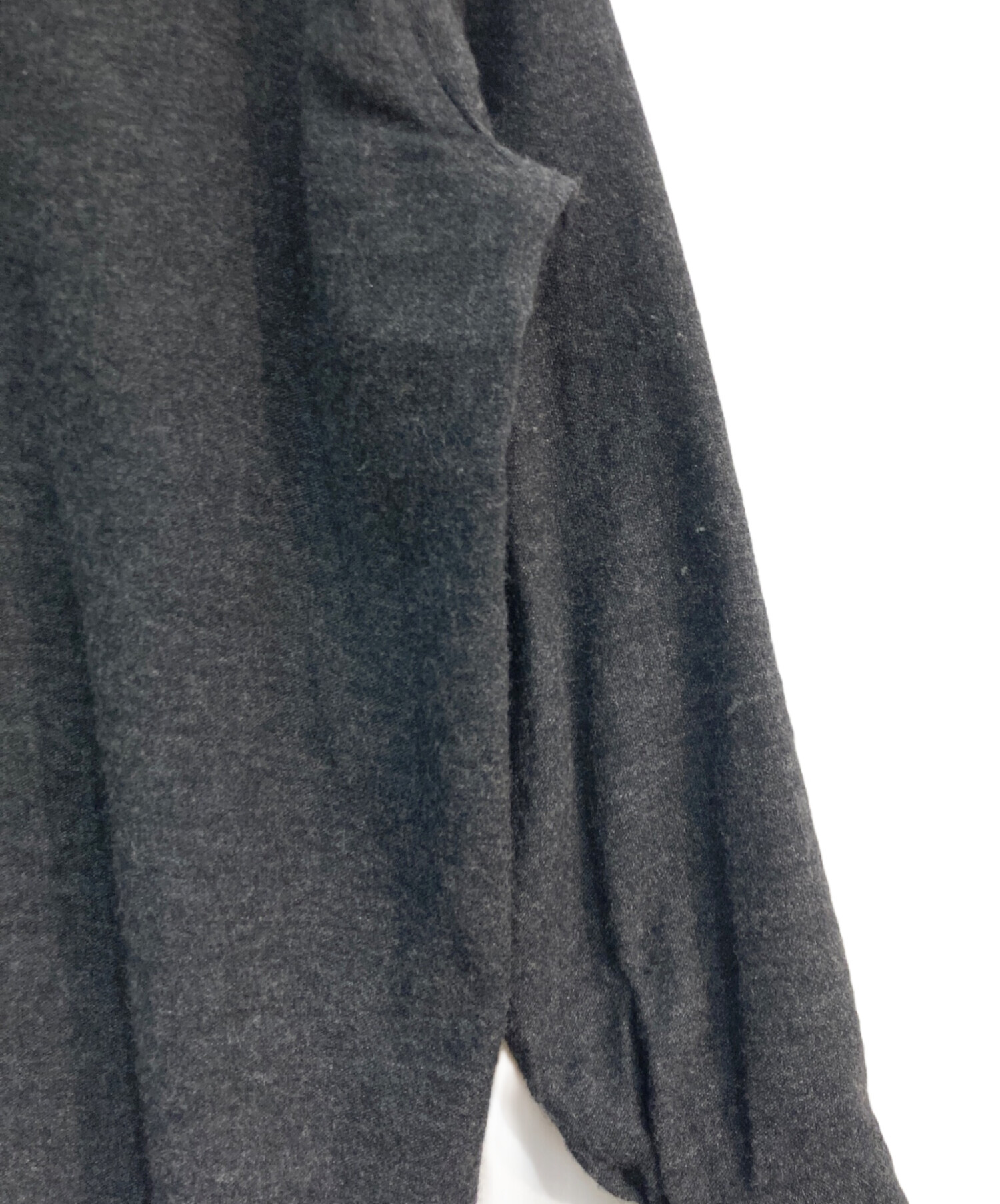 中古・古着通販】COMOLI (コモリ) カシミヤ和紙オープンカラーシャツ
