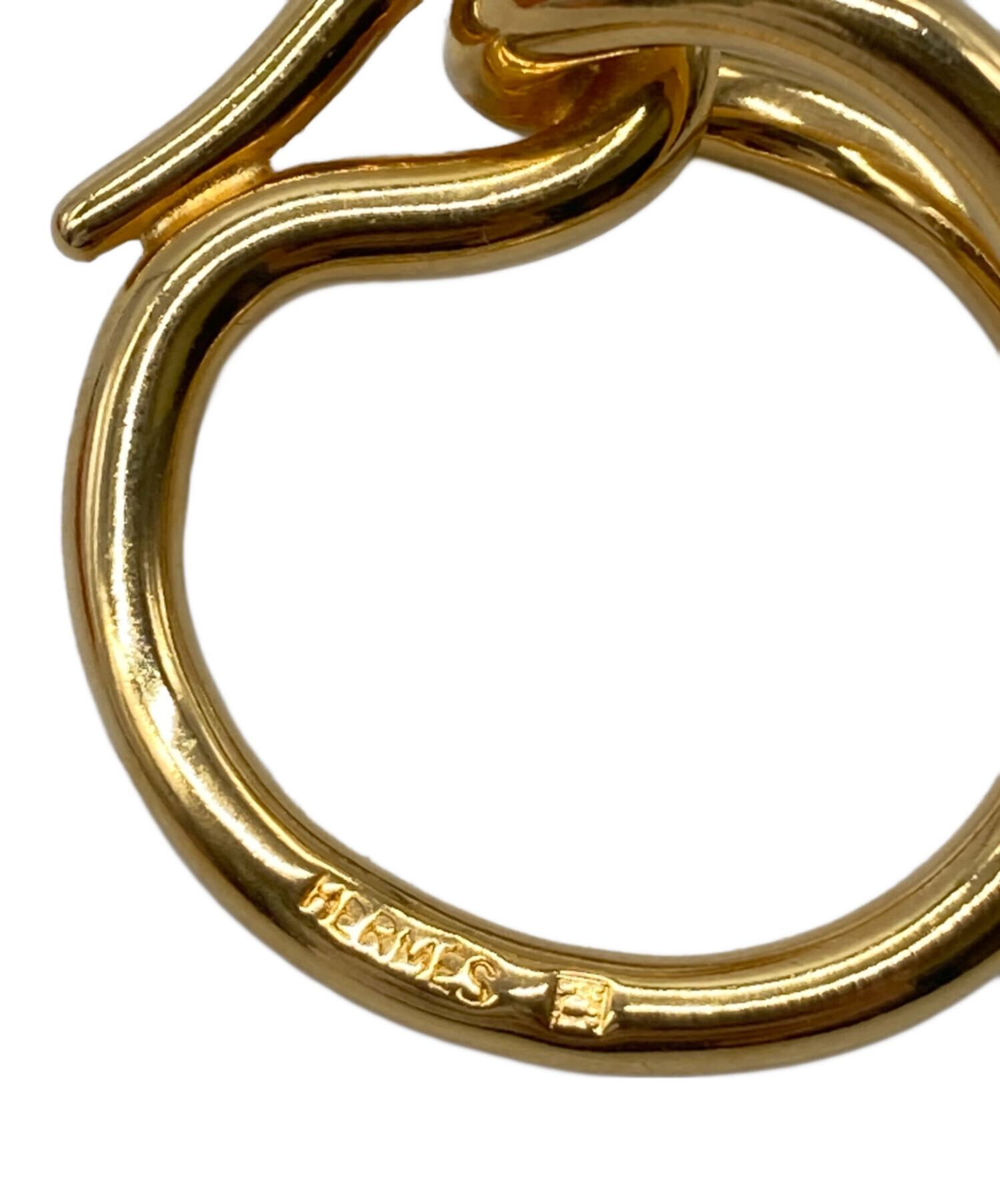 中古・古着通販】HERMES (エルメス) ジャンボフックスカーフリング