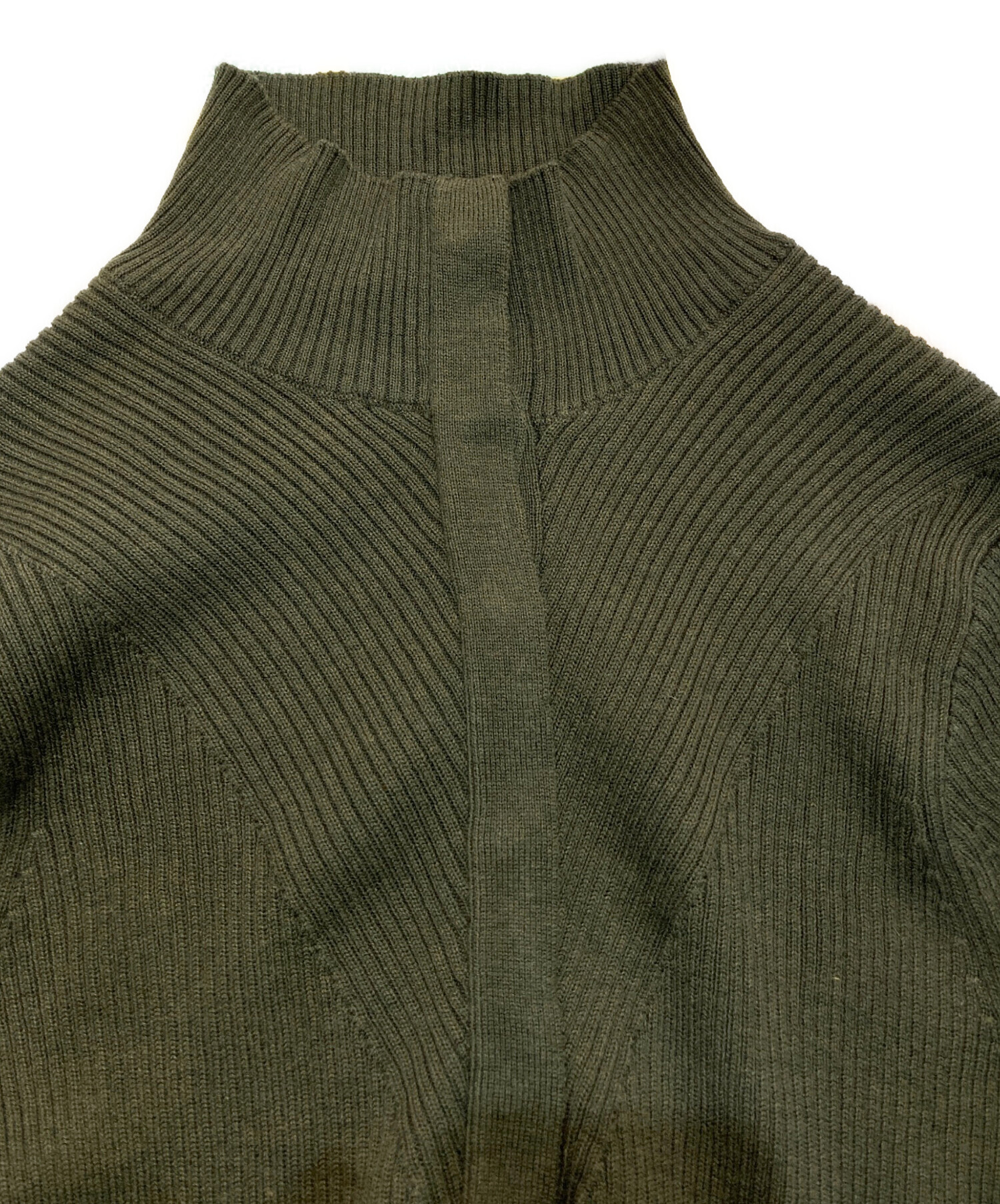 中古・古着通販】crewre (クルー) フロントフライニットワンピース