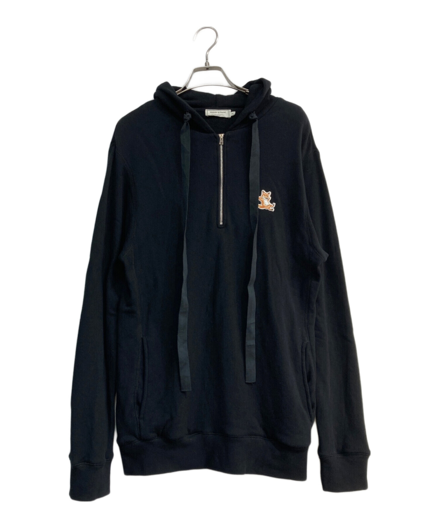 中古・古着通販】MAISON KITSUNE (メゾンキツネ) ハーフジップパーカー