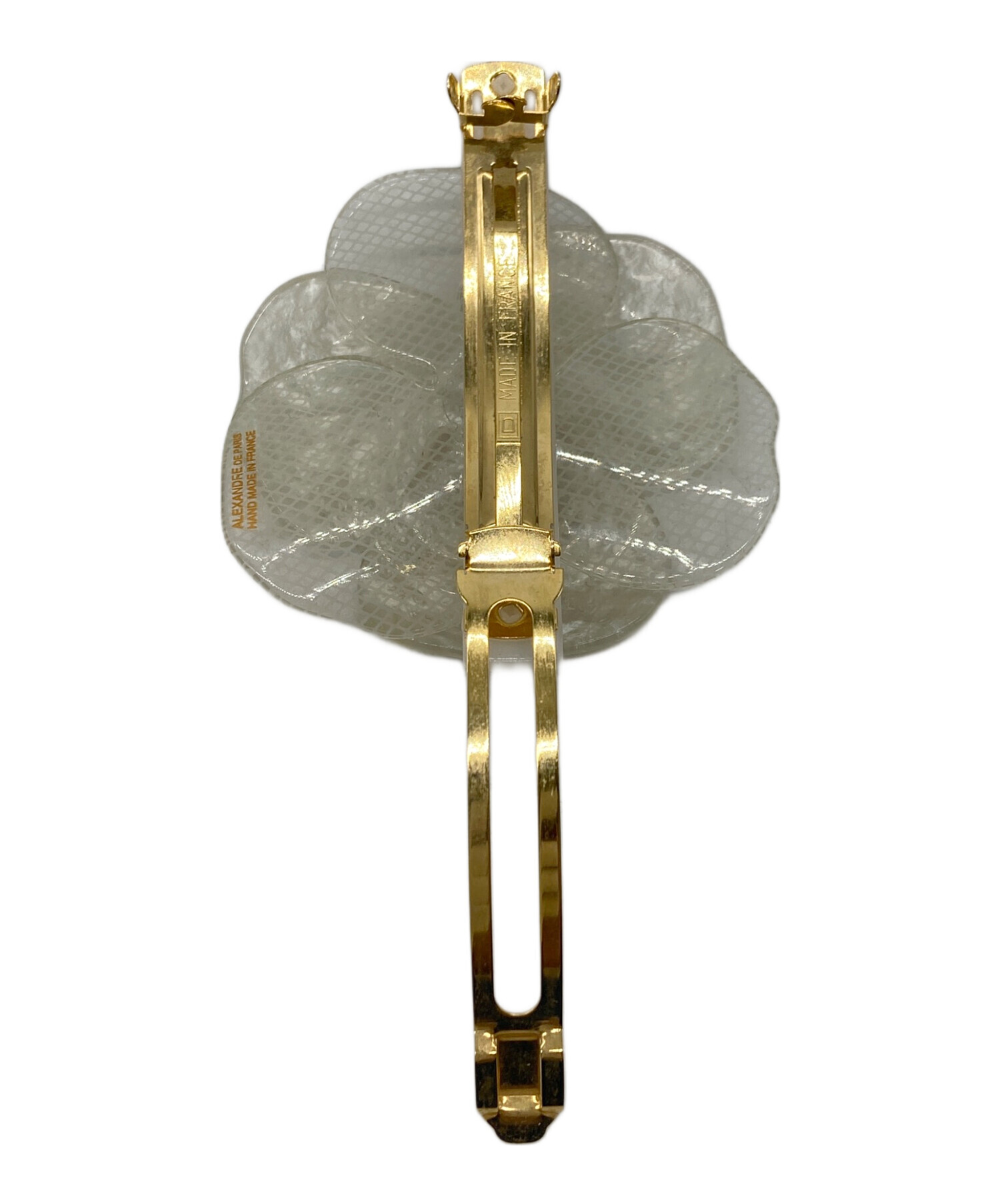 未使用 アレクサンドル ドゥ パリ Alexandre フラワーバレッタ 中古・古着通販】ALEXANDRE DE PARIS (アレクサンドルドゥパリ