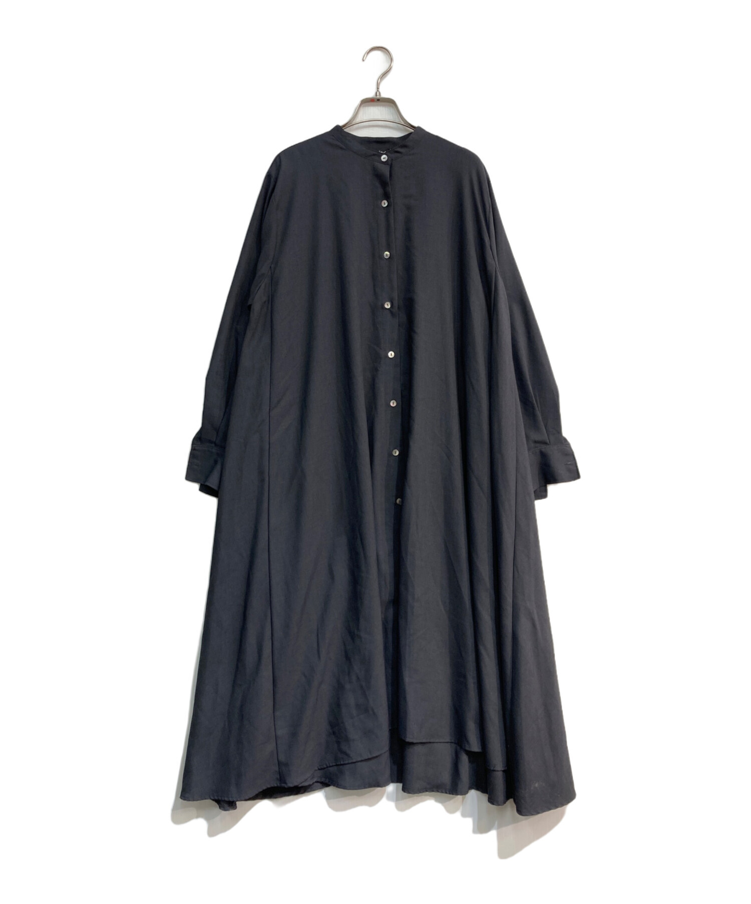 中古・古着通販】mizuiro-ind (ミズイロインド) シャツワンピース 